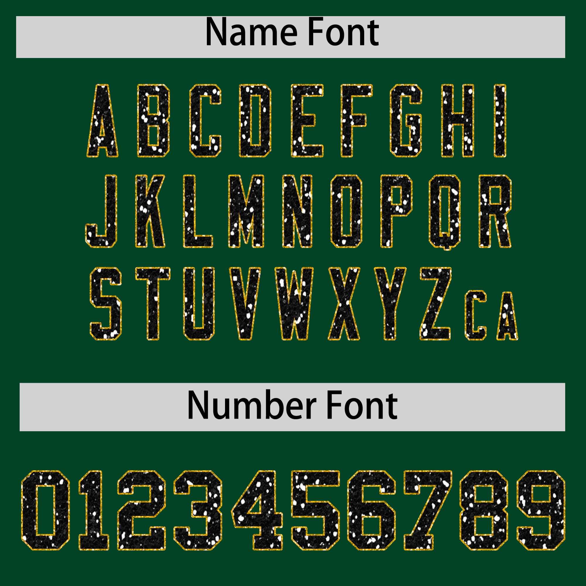 Custom Green Fine Sparkle Personalized Baseball Sports Uniform