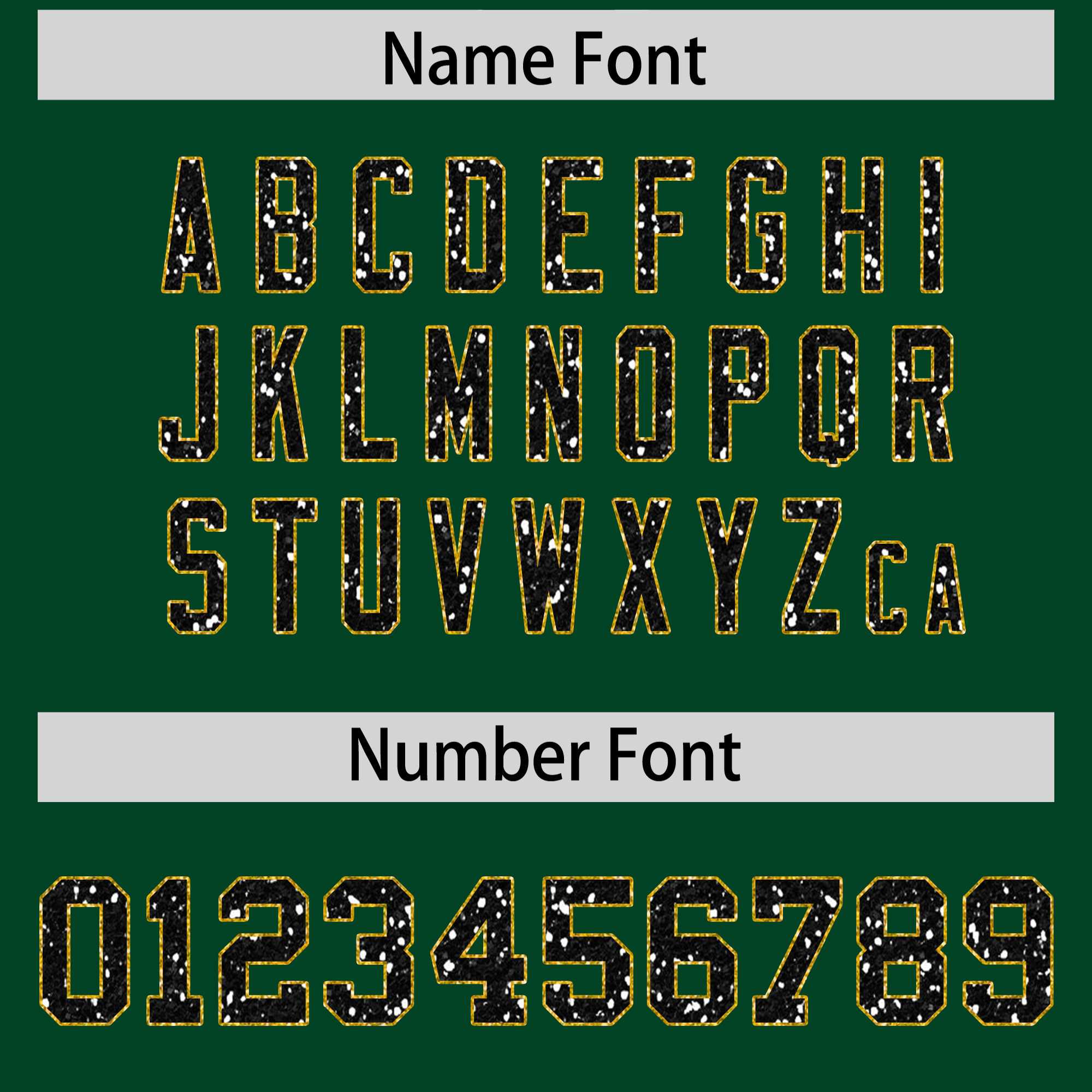 Custom Green Fine Sparkle Personalized Baseball Sports Uniform