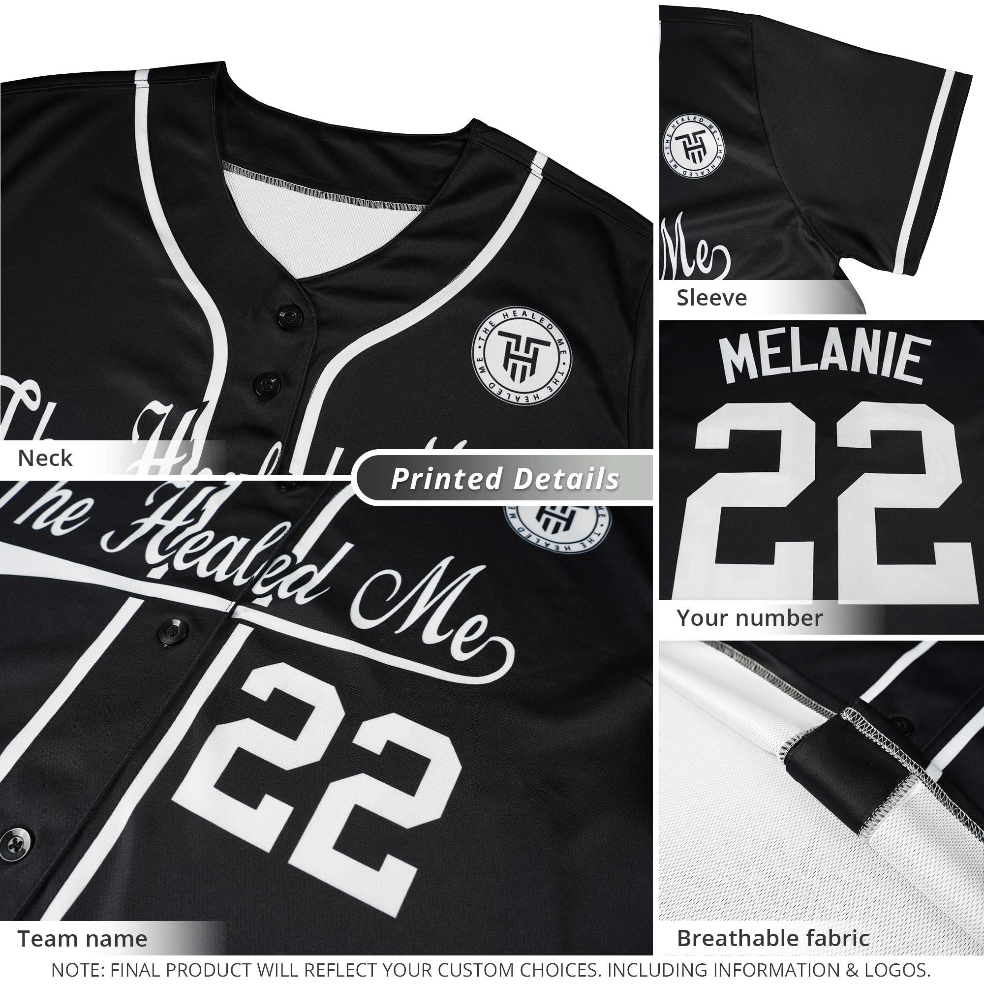 Custom Green Fine Sparkle Personalized Baseball Sports Uniform