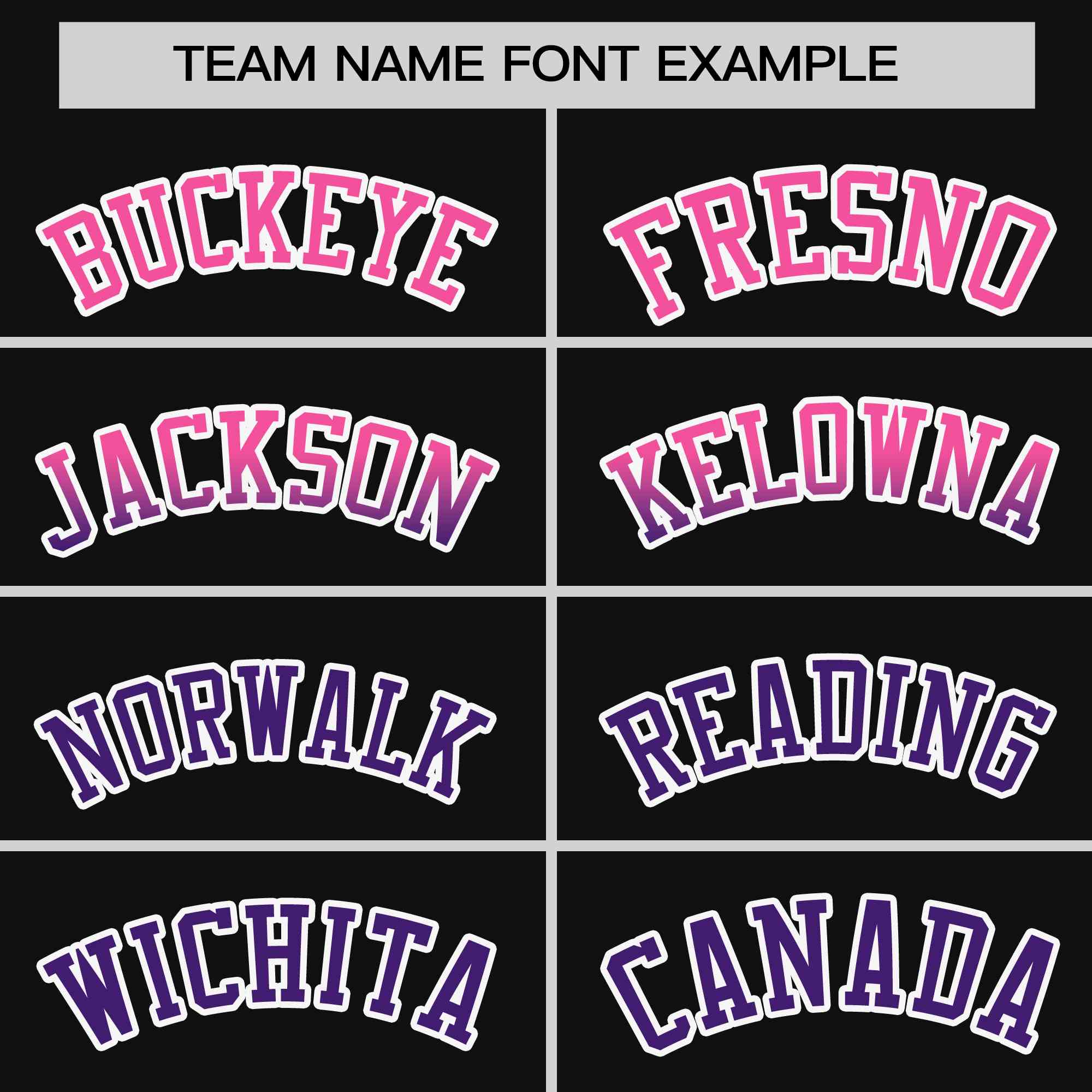 Custom Black Pink-Purple Personalized Gradient Font And Side Design Authentic Baseball Jersey