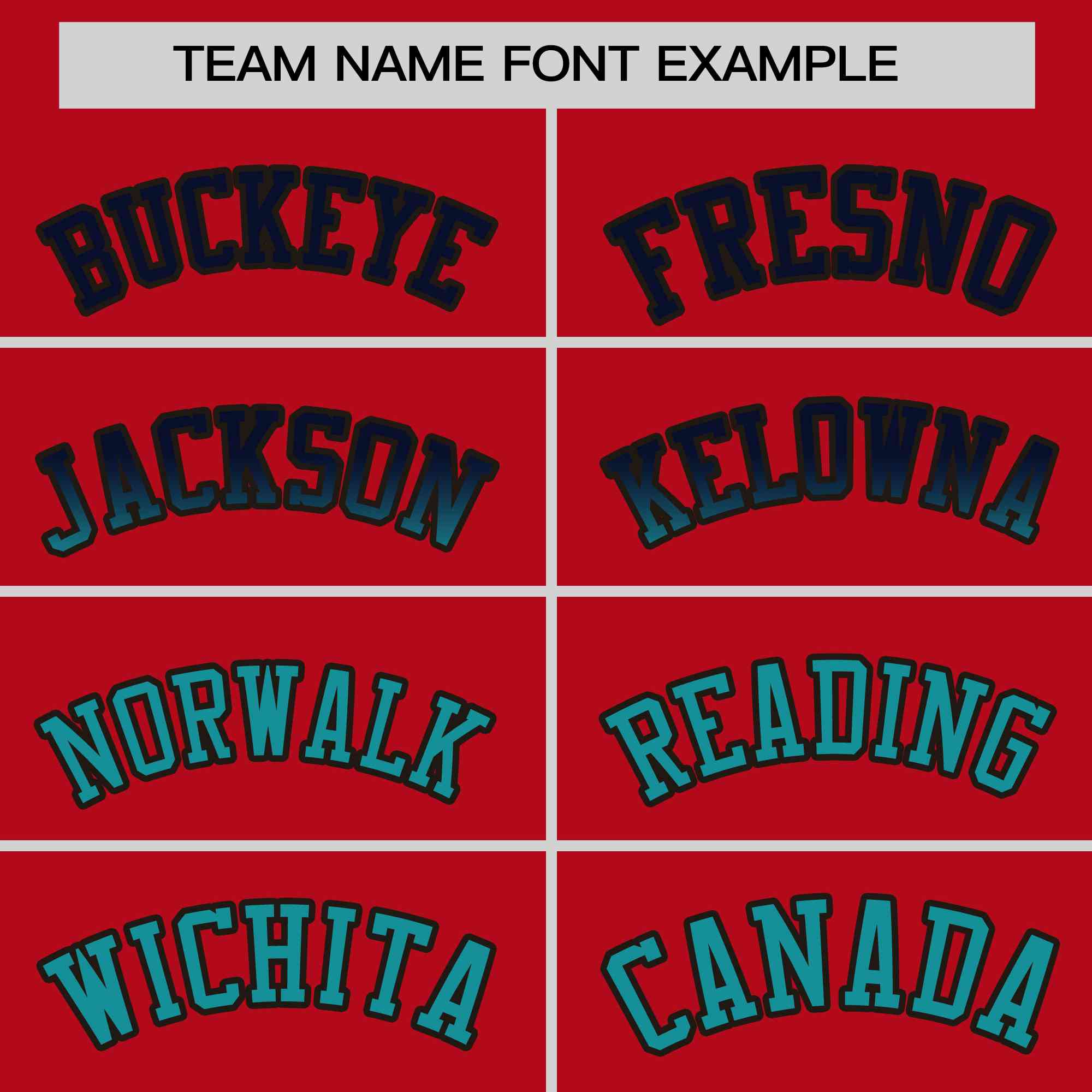 Custom Red Navy-Aqua Personalized Gradient Font And Side Design Authentic Baseball Jersey