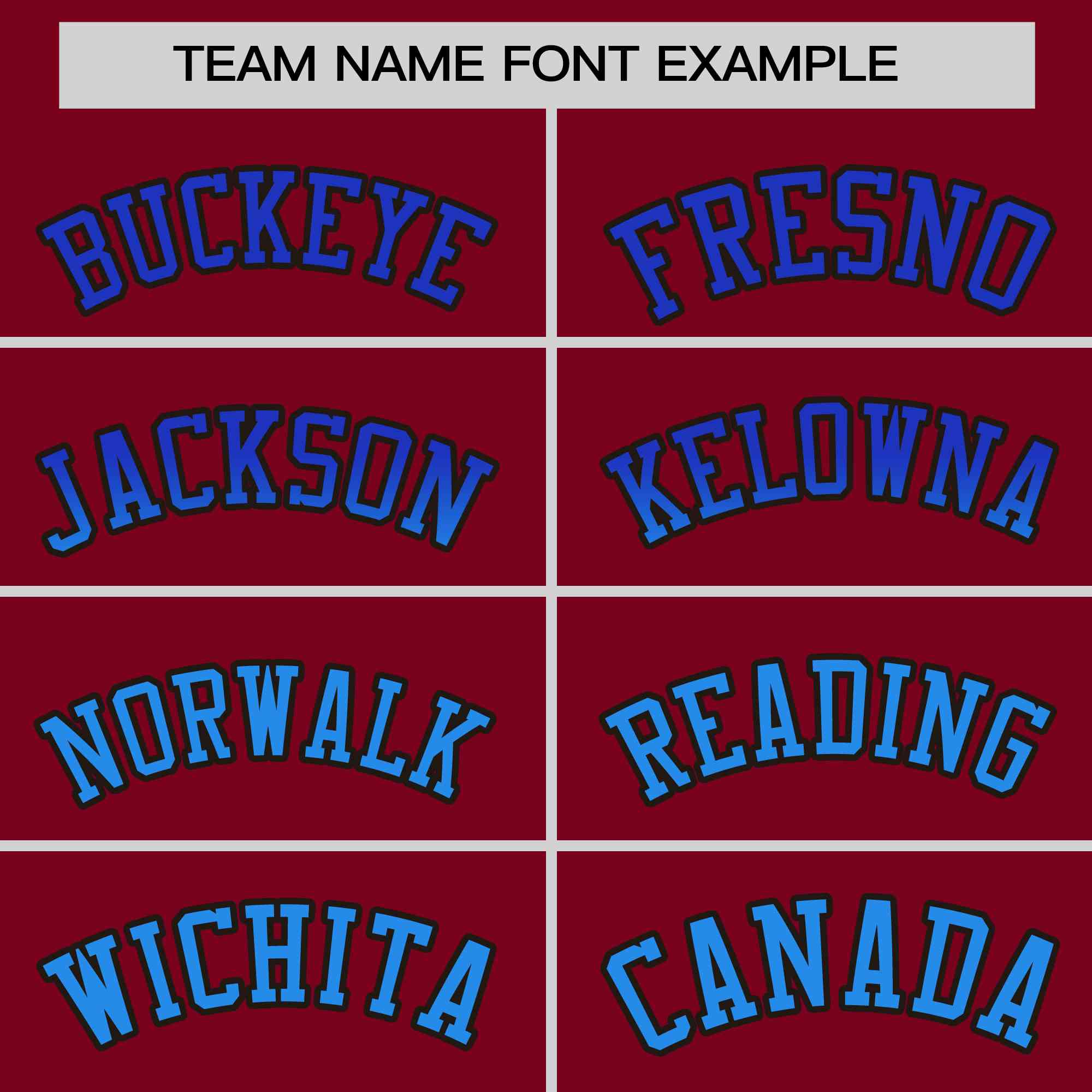 Custom Crimson Royal-Powder Blue Personalized Gradient Font And Side Design Authentic Baseball Jersey