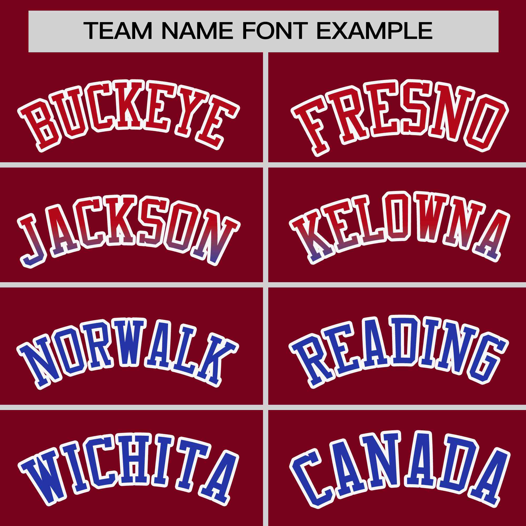 Custom Crimson Red-Royal Personalized Gradient Font And Side Design Authentic Baseball Jersey