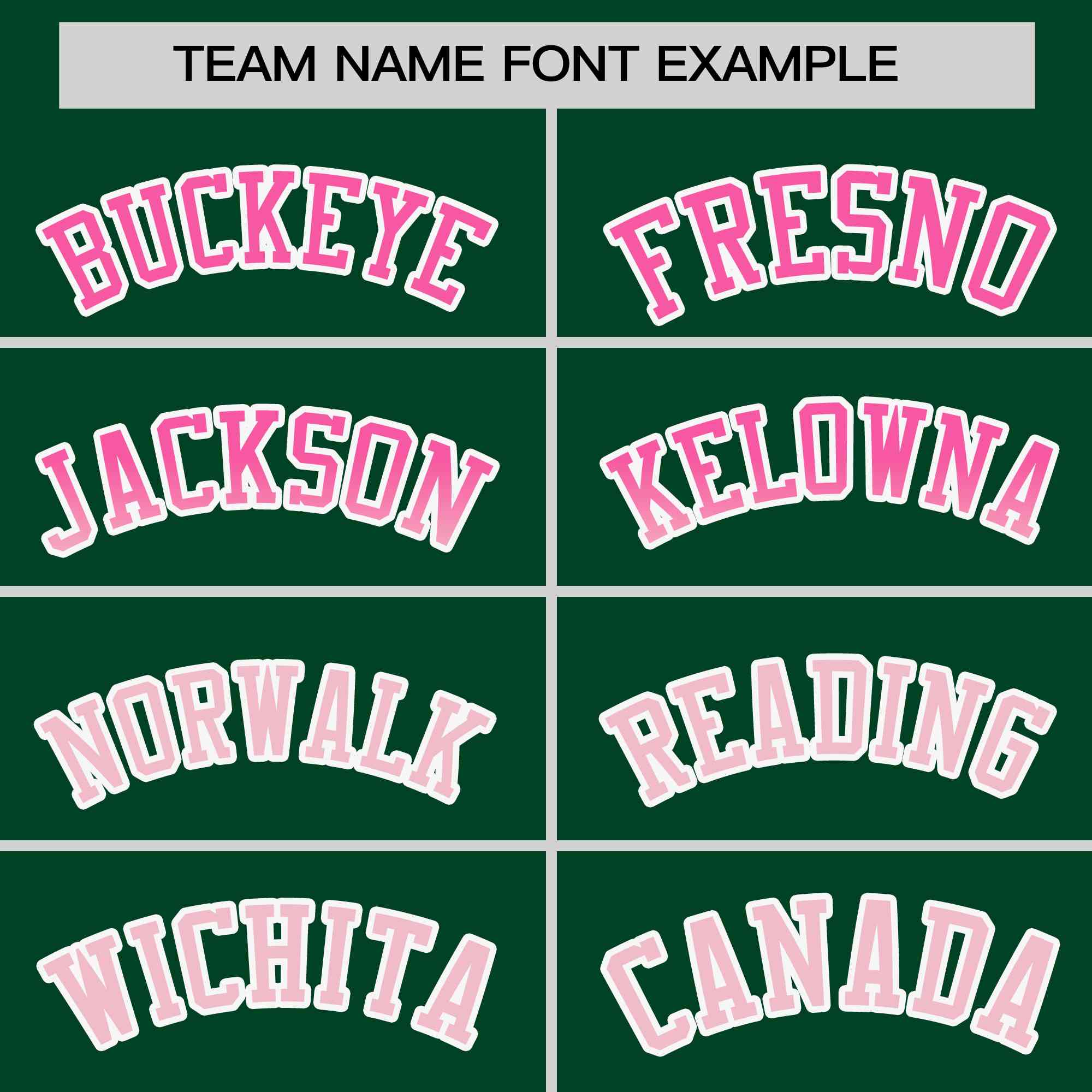 Custom Green Pink-Lt Pink Personalized Gradient Font And Side Design Authentic Baseball Jersey