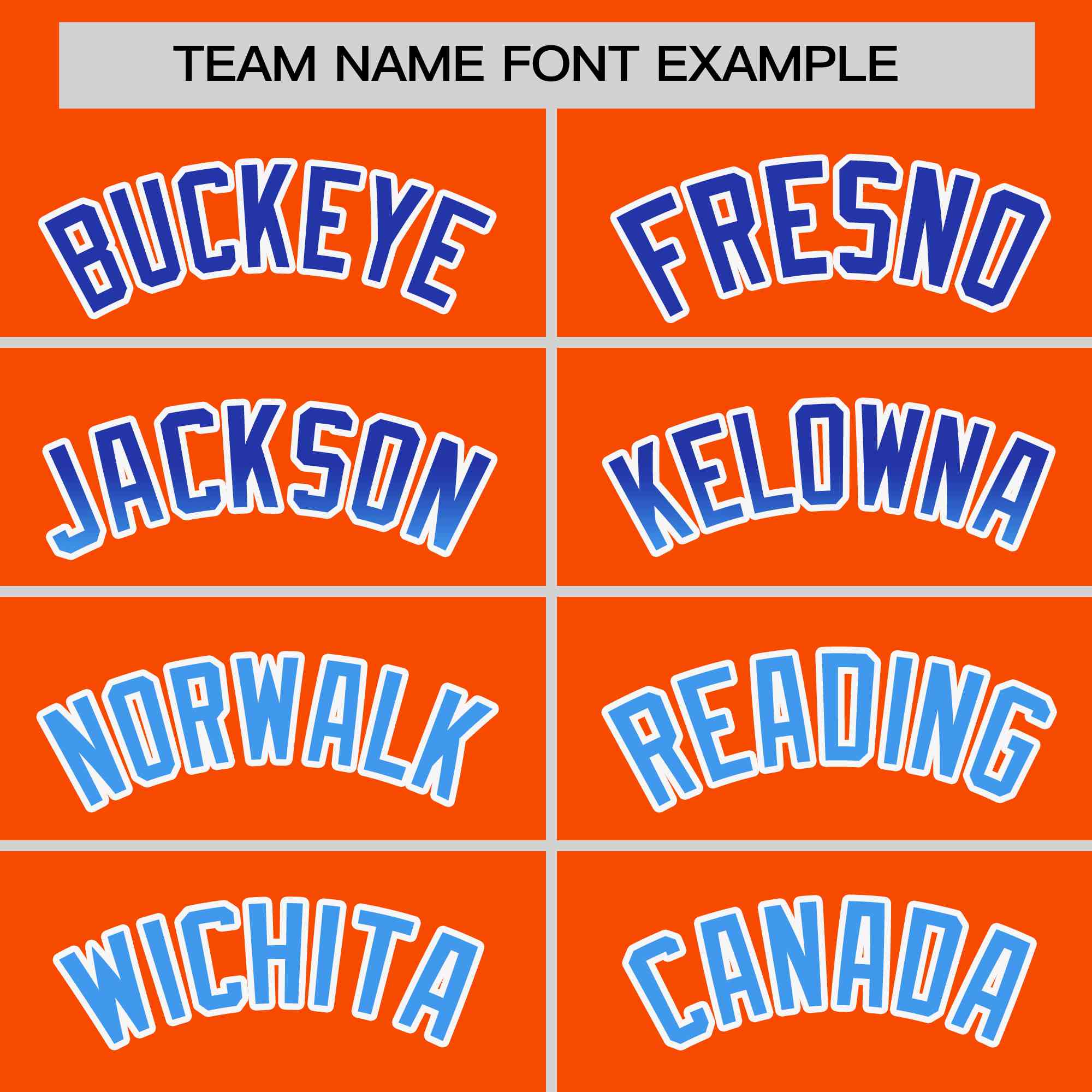 Custom Orange Royal-Powder Blue Personalized Gradient Font And Side Design Authentic Baseball Jersey