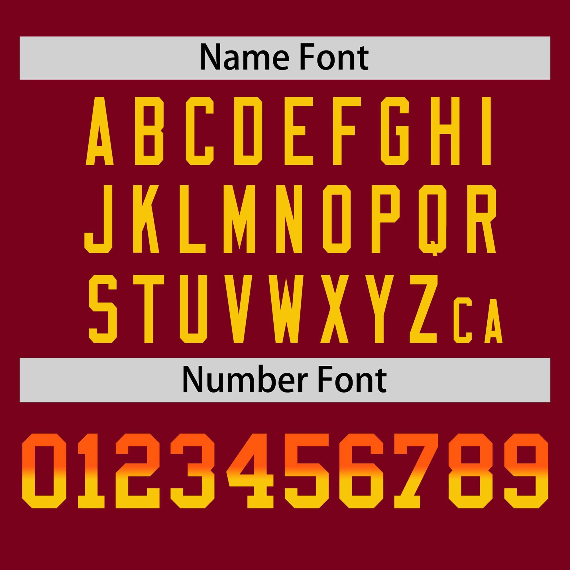 Custom Crimson Orange-Gold Personalized Gradient Font And Side Design Authentic Baseball Jersey