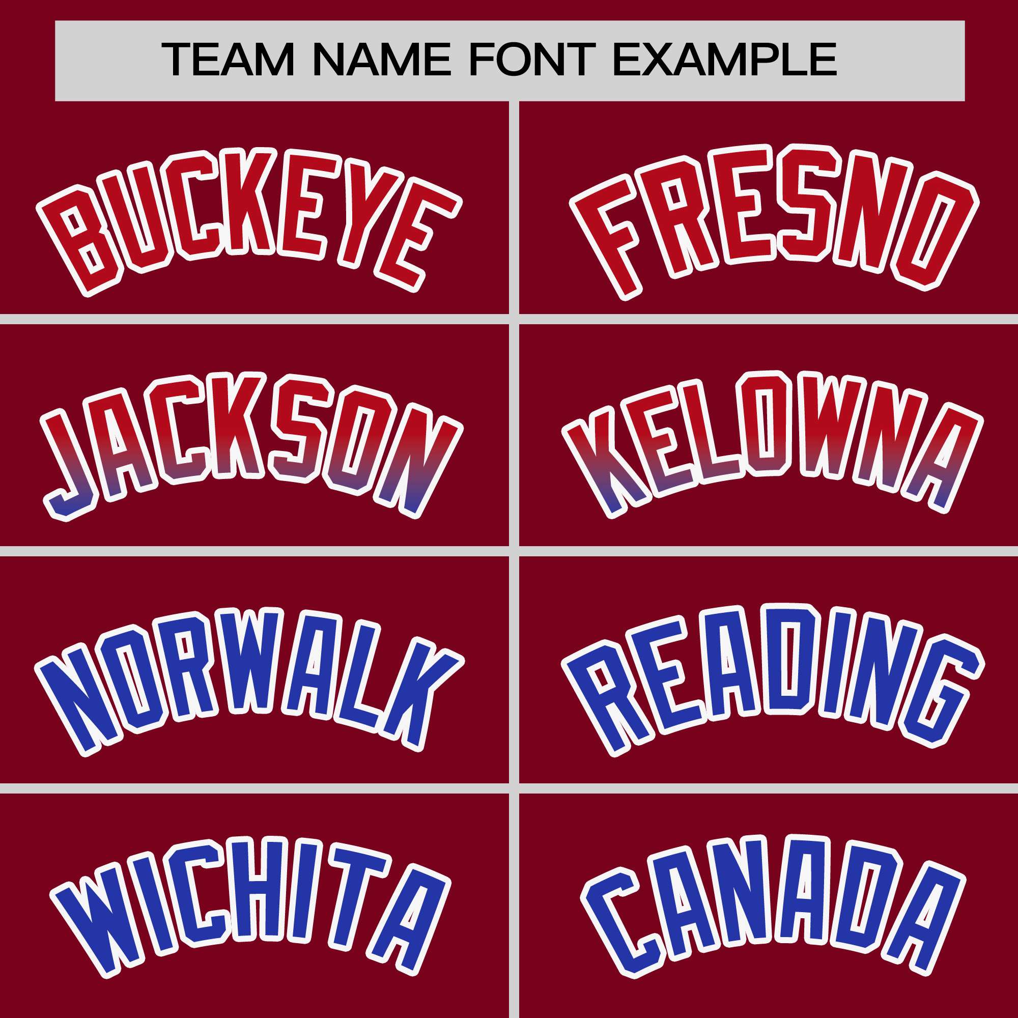 Custom Crimson Red-Royal Personalized Gradient Font And Side Design Authentic Baseball Jersey