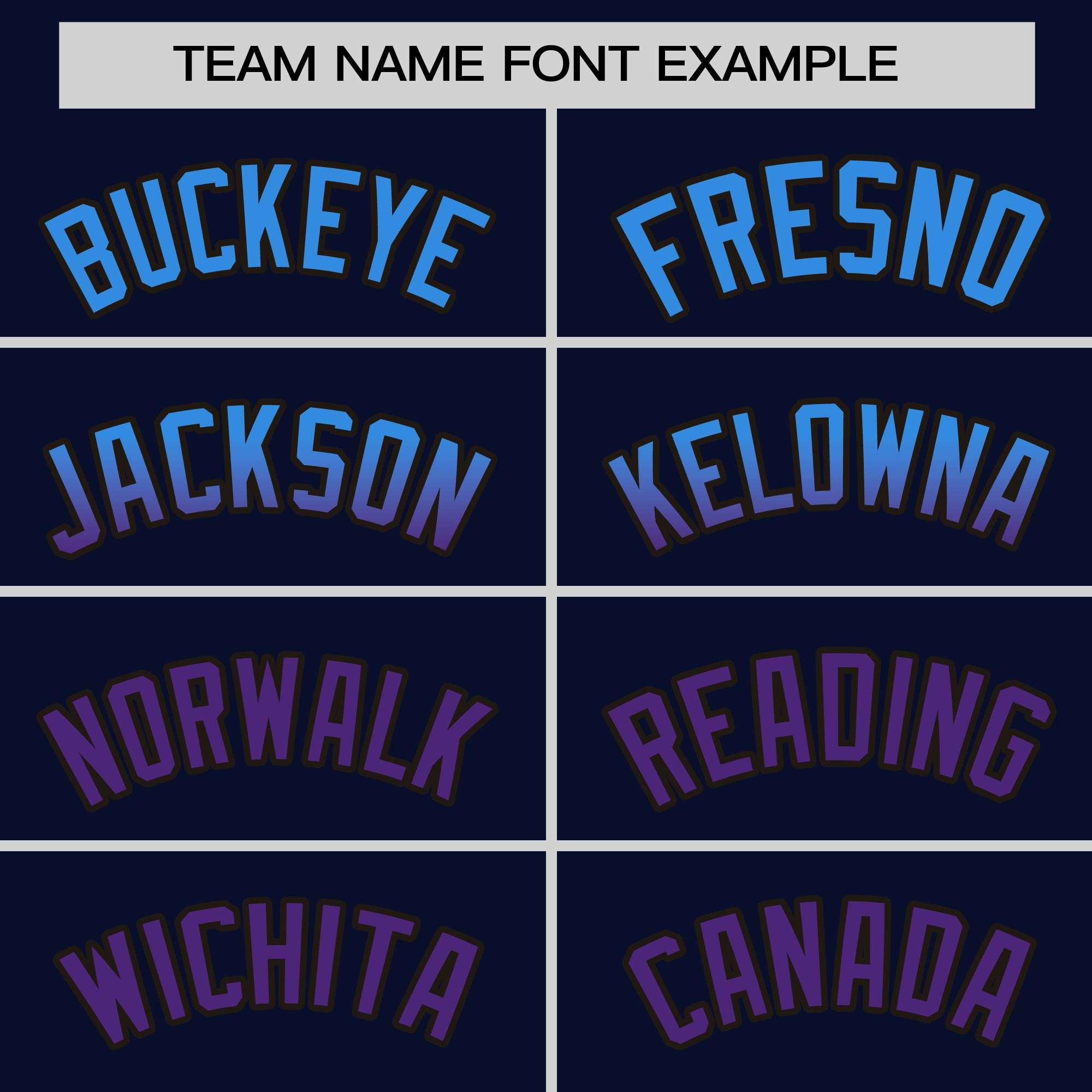 Custom Navy Powder Blue-Purple Personalized Gradient Font And Side Design Authentic Baseball Jersey