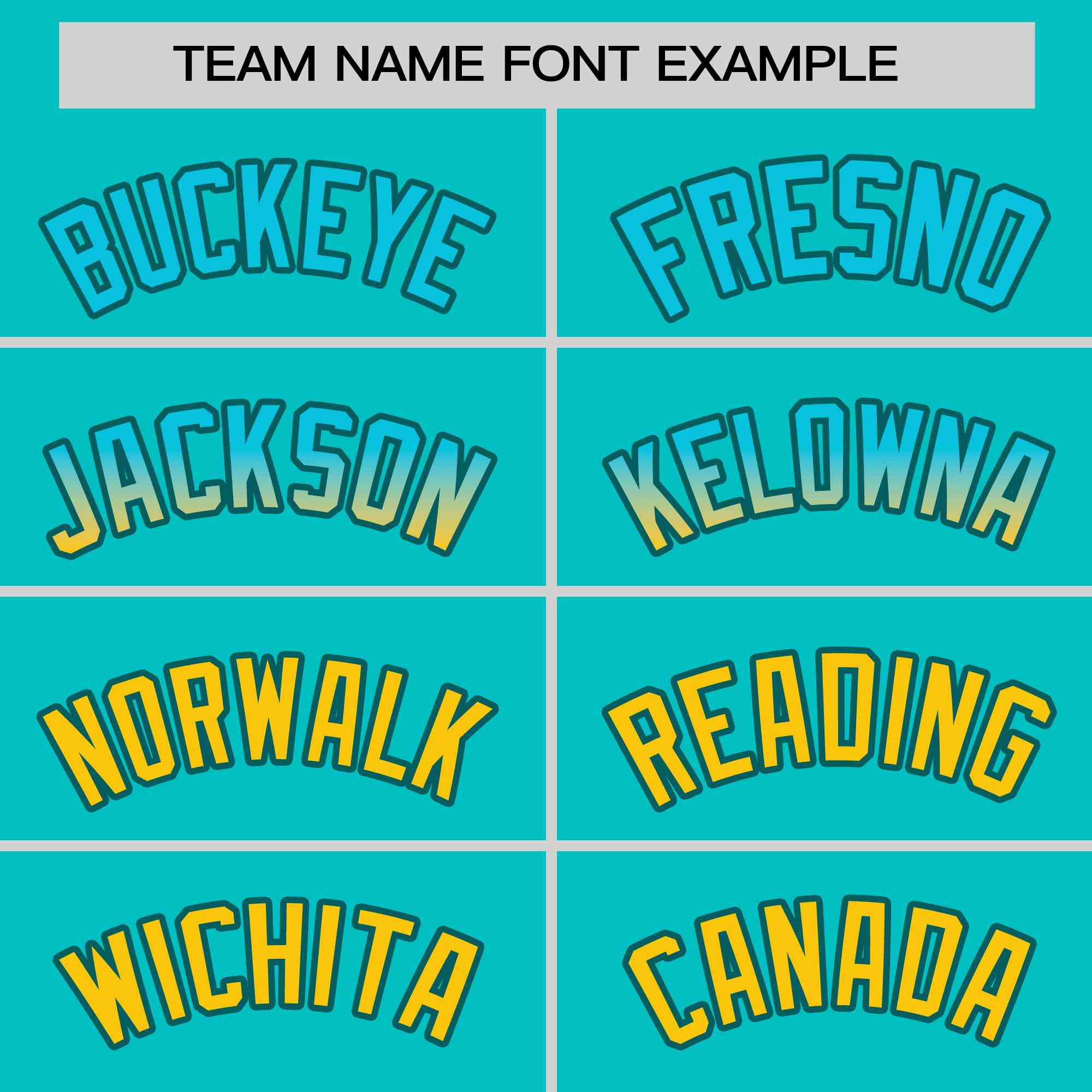 Custom Aqua Aqua-Gold Personalized Gradient Font And Side Design Authentic Baseball Jersey