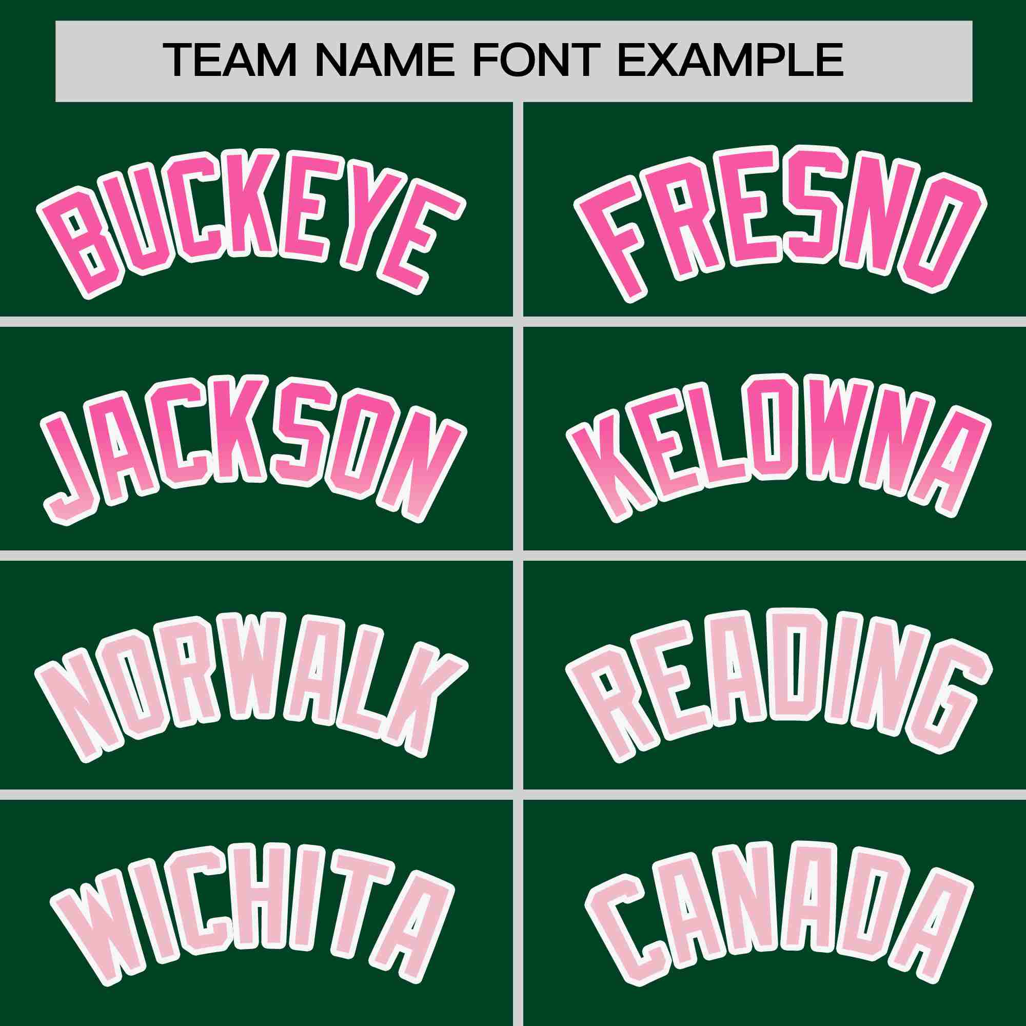 Custom Green Pink-Lt Pink Personalized Gradient Font And Side Design Authentic Baseball Jersey