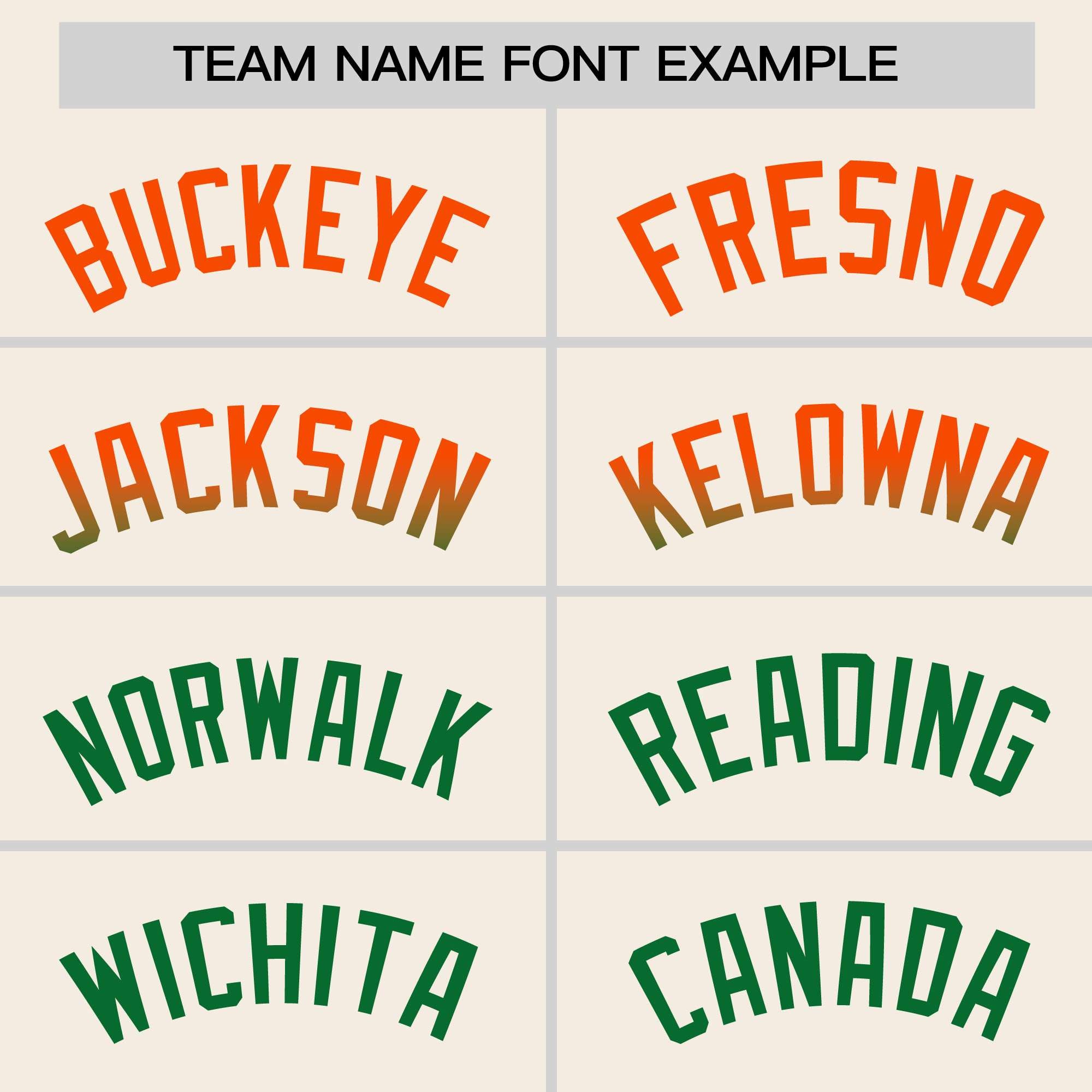 Custom Cream Orange-Kelly Green Personalized Gradient Font And Side Design Authentic Baseball Jersey