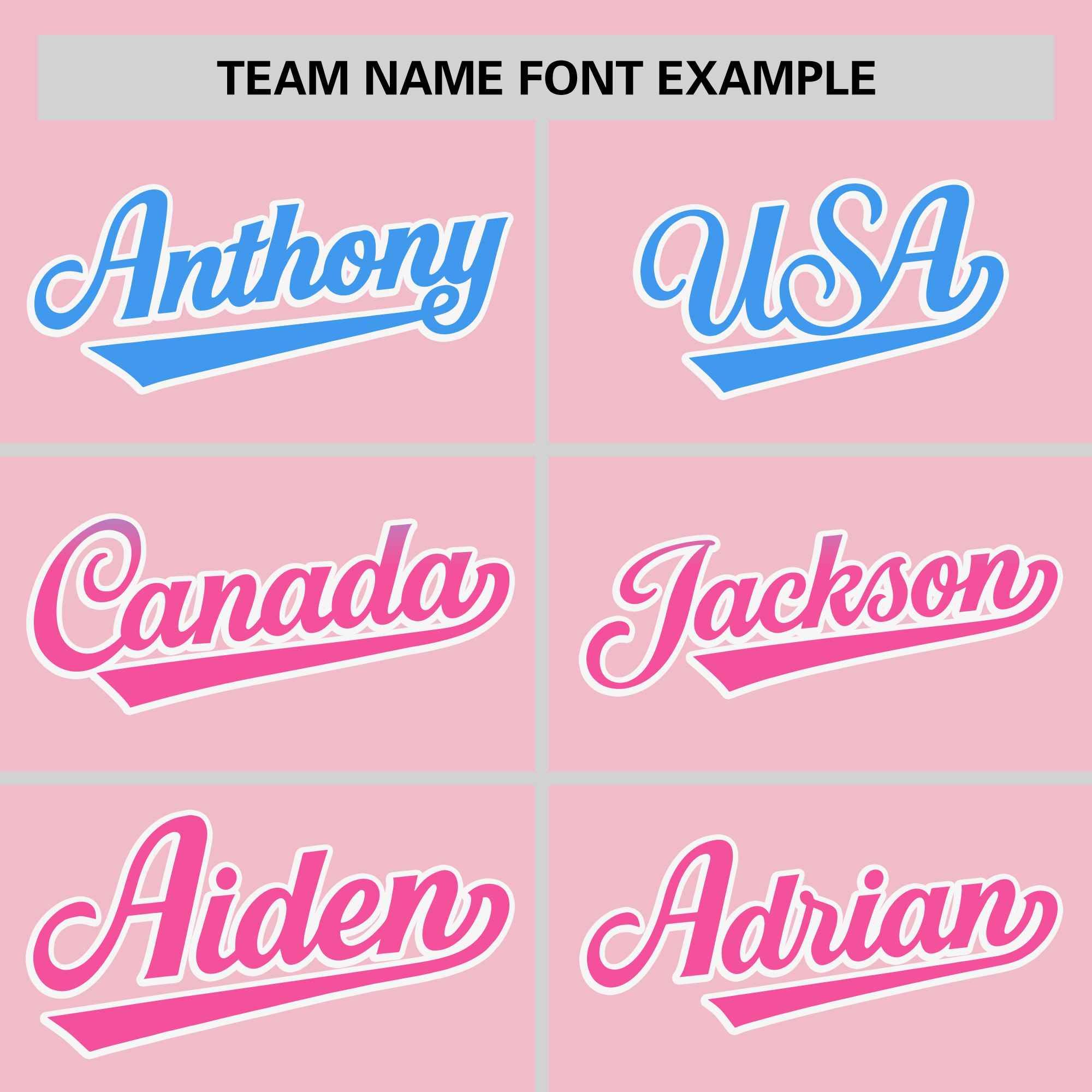 Custom Light Pink Powder Blue-Pink Personalized Gradient Font And Side Design Authentic Baseball Jersey