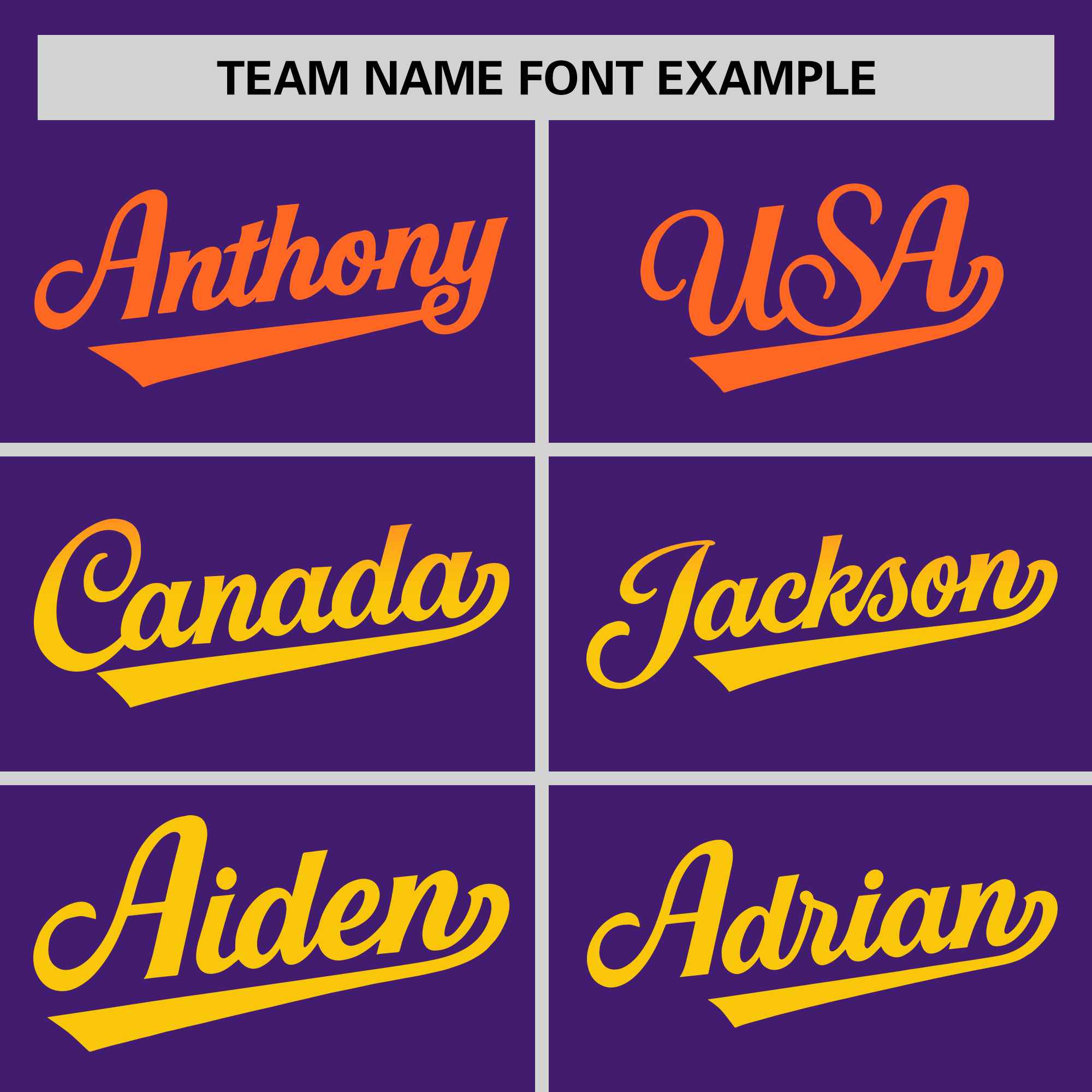 Custom Purple Orange-Gold Personalized Gradient Font And Side Design Authentic Baseball Jersey