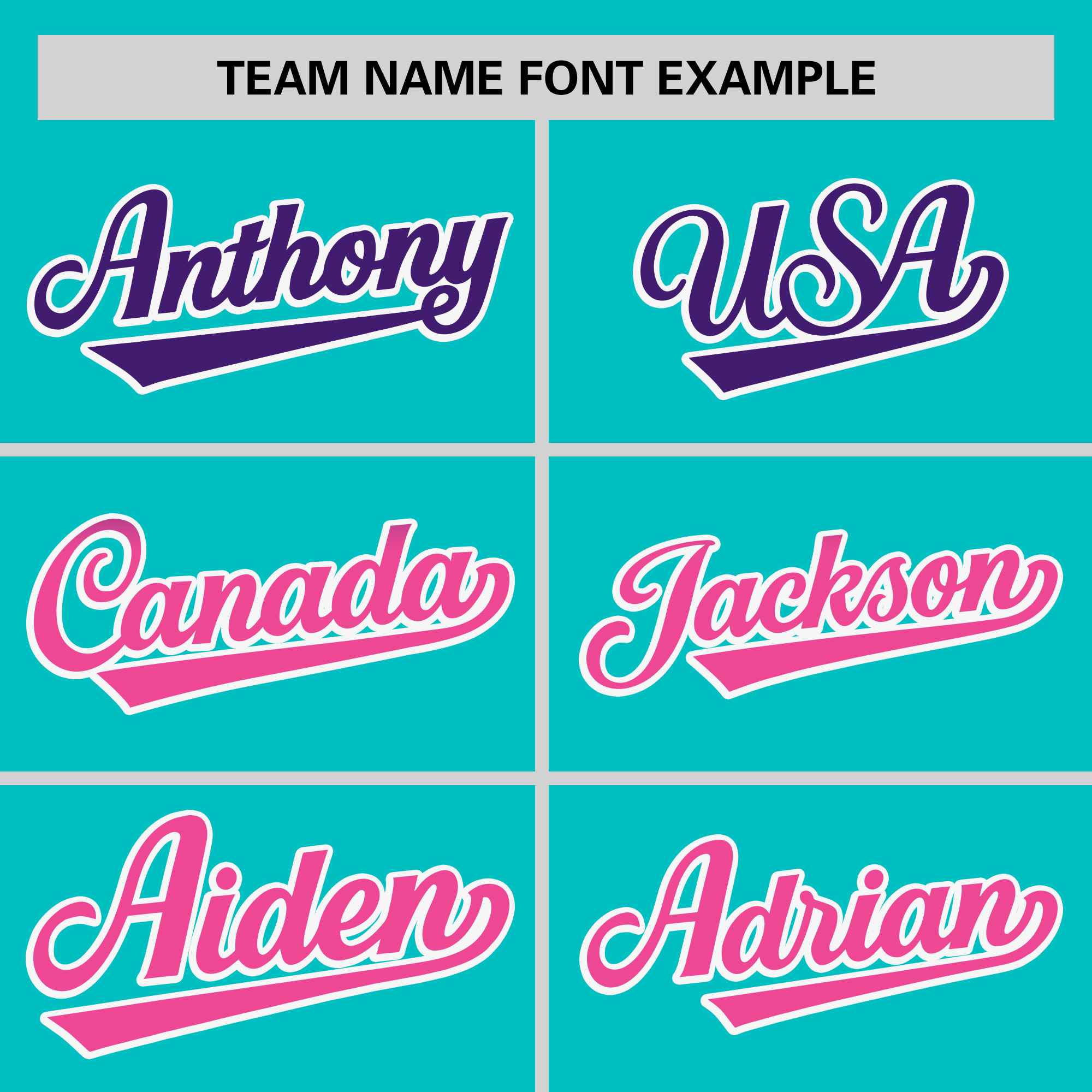 Custom Aqua Purple-Pink Personalized Gradient Font And Side Design Authentic Baseball Jersey