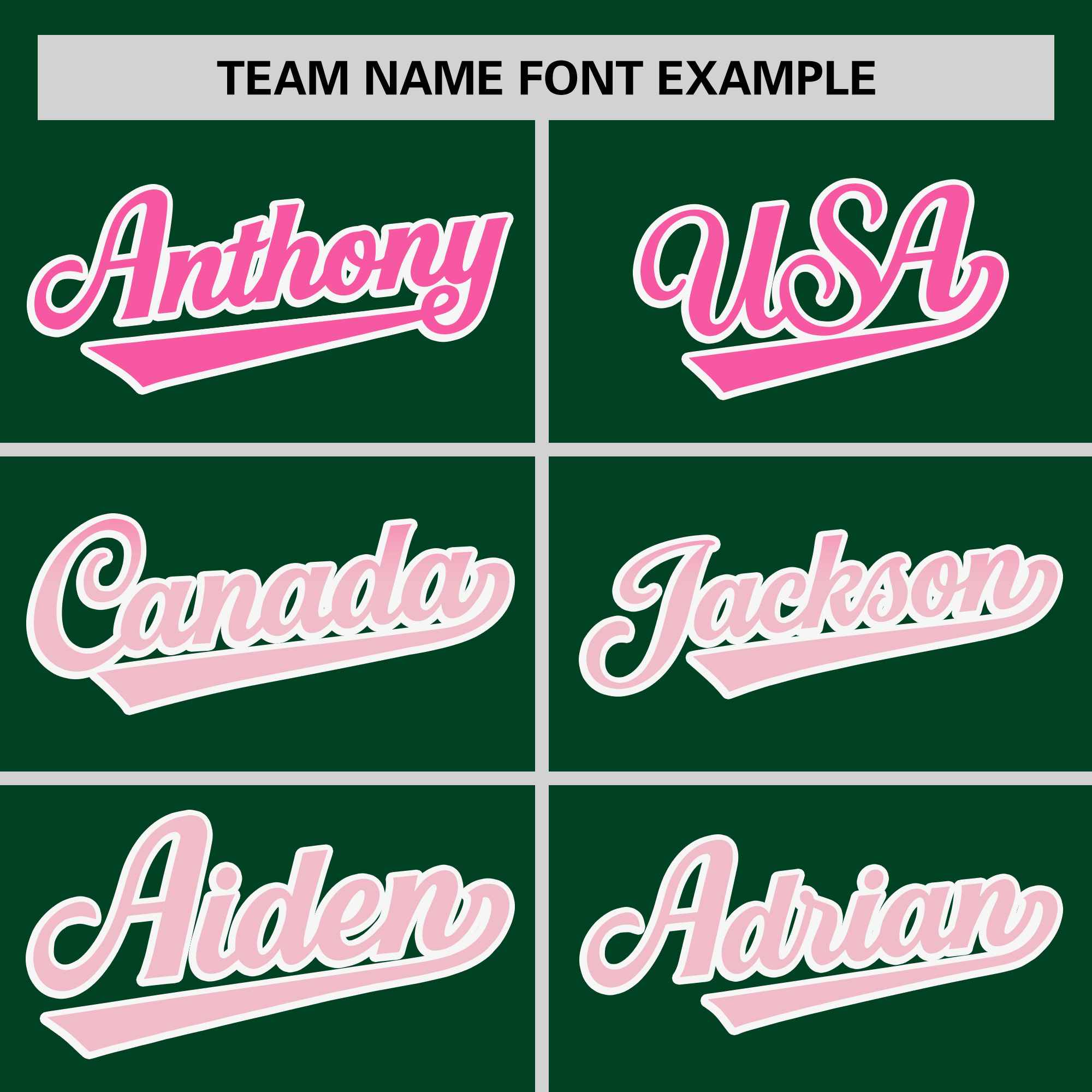 Custom Green Pink-Lt Pink Personalized Gradient Font And Side Design Authentic Baseball Jersey