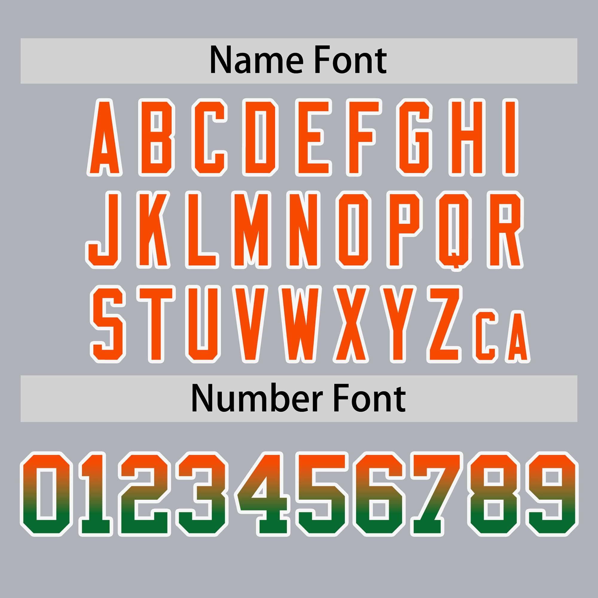 Custom Light Gray Orange-Kelly Green Personalized Gradient Font And Side Design Authentic Baseball Jersey