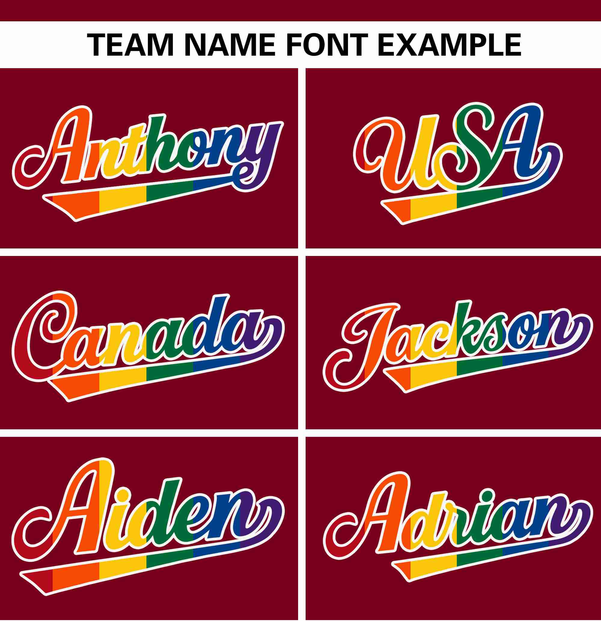 Custom Crimson LGBT Rainbow For Pride Month Raglan Sleeves Authentic Baseball Jersey