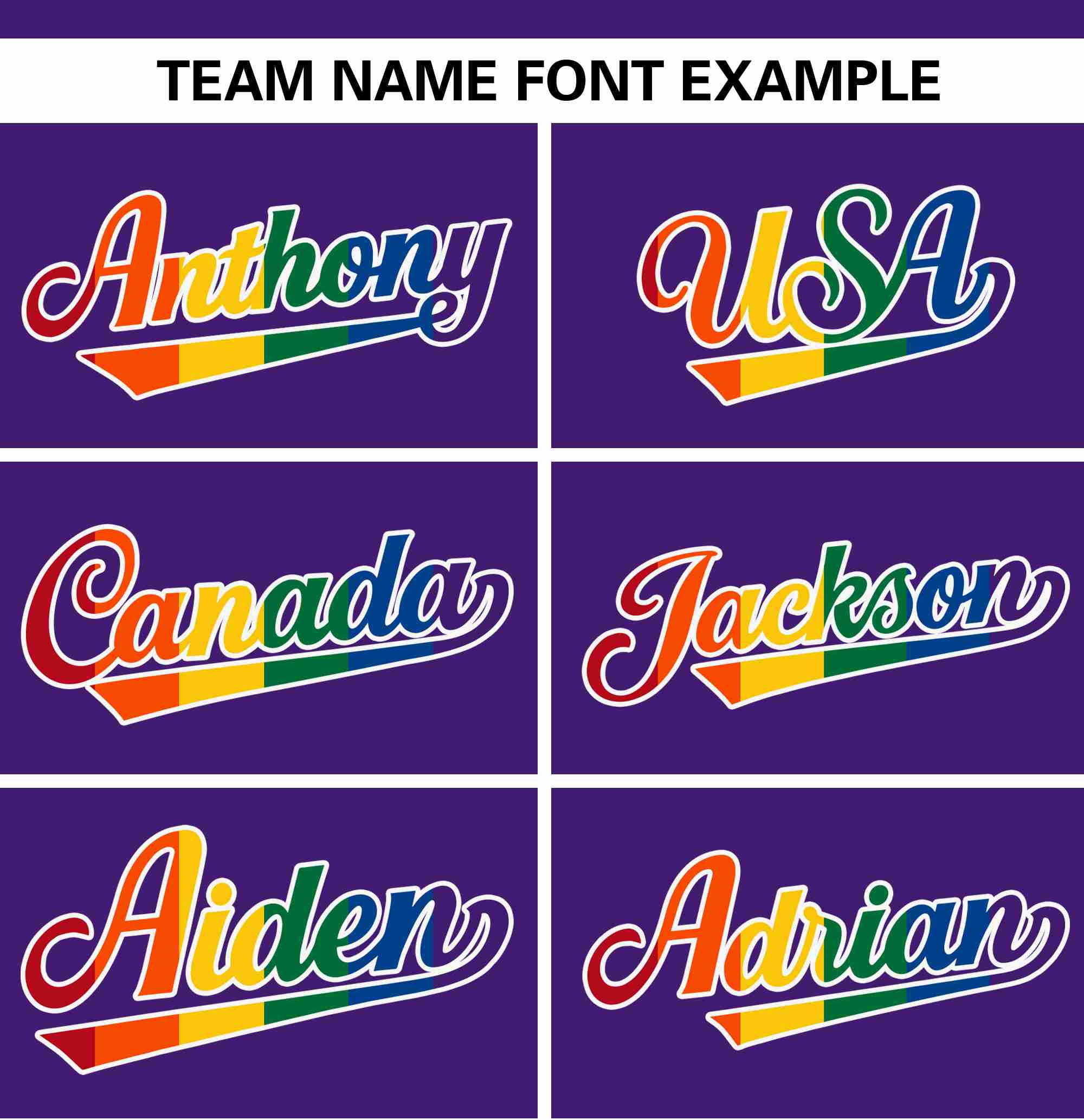 Custom Purple LGBT Rainbow For Pride Month Raglan Sleeves Authentic Baseball Jersey