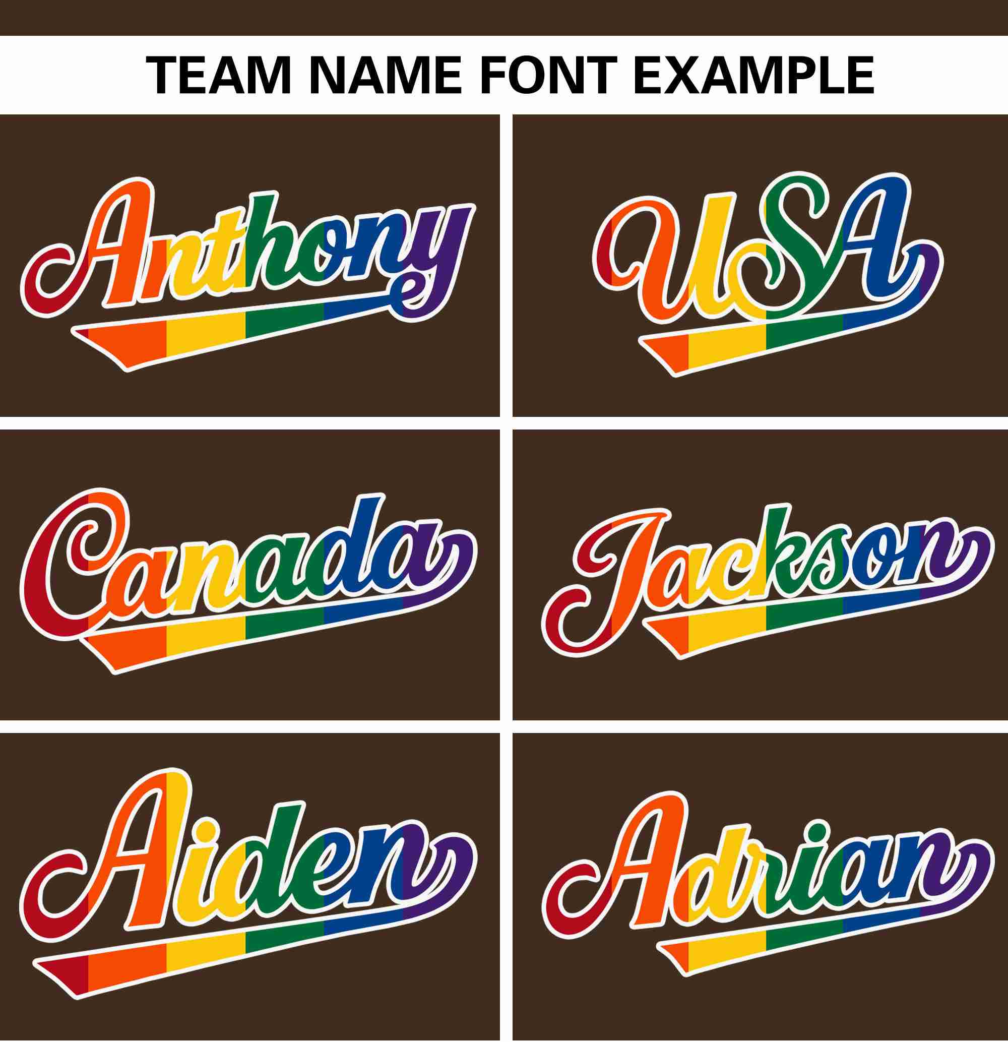 Custom Brown LGBT Rainbow For Pride Month Raglan Sleeves Authentic Baseball Jersey