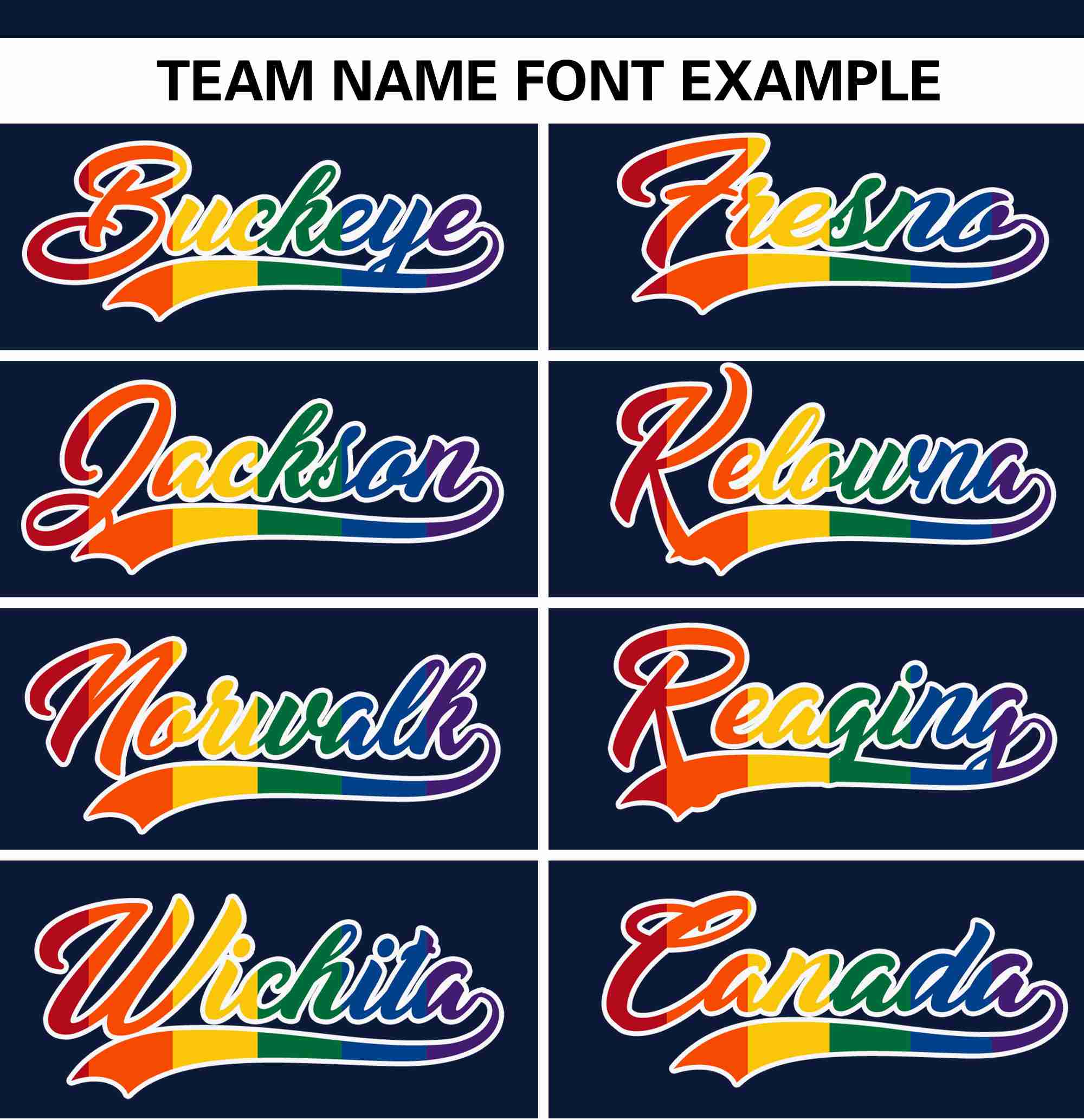 Custom Navy LGBT Rainbow For Pride Month Raglan Sleeves Authentic Baseball Jersey