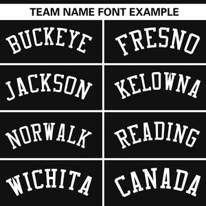 Custom Black White Personalized Side Two-Tone Design Authentic Baseball Jersey