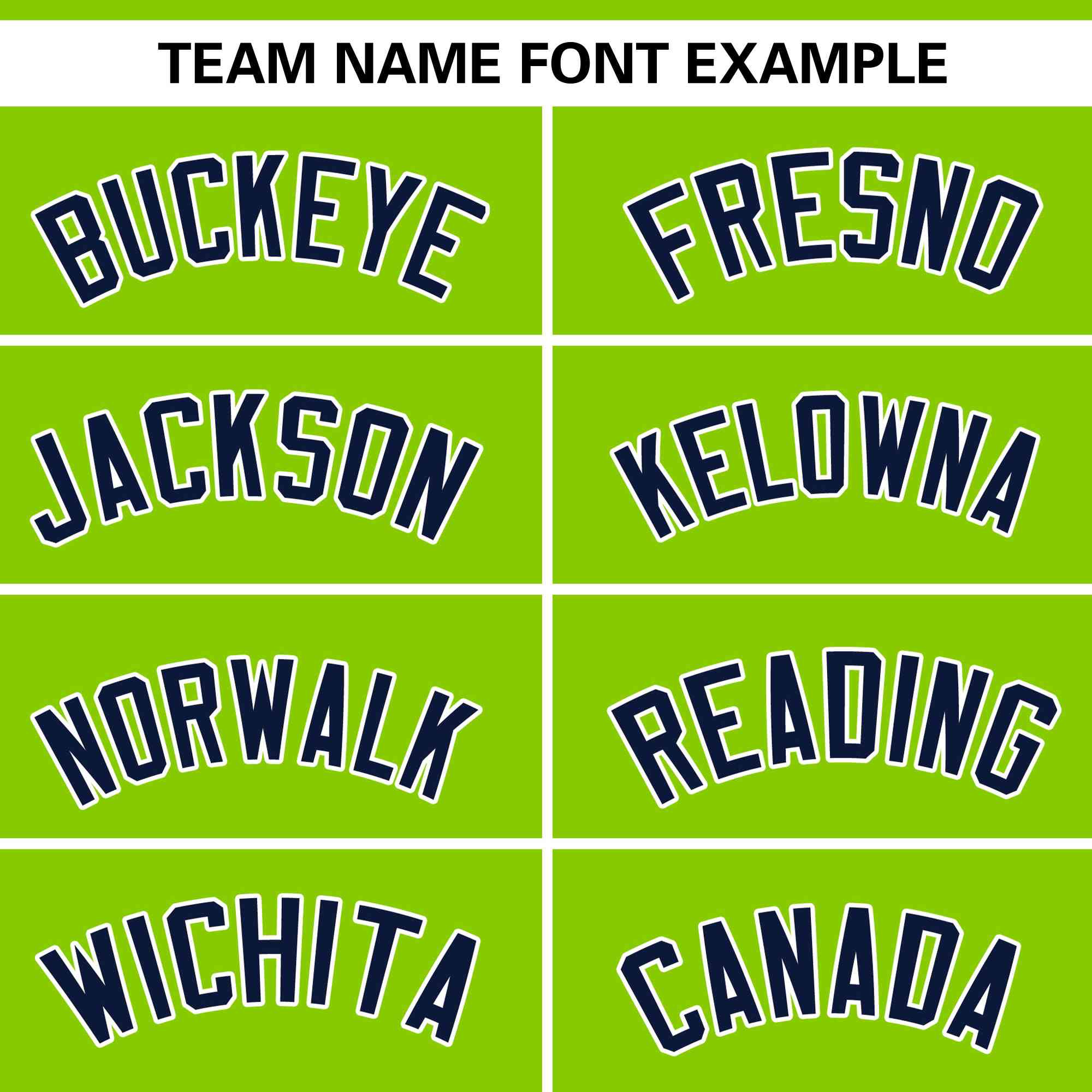 Custom Neon Green Navy-White Personalized Side Two-Tone Design Authentic Baseball Jersey