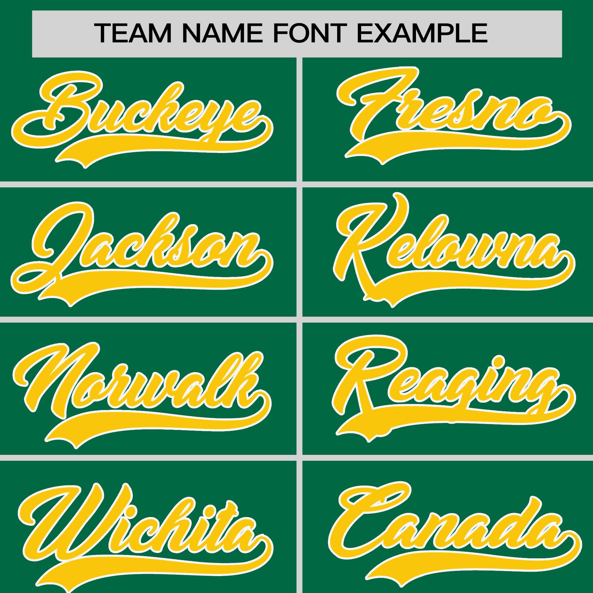 Custom Kelly Green Gold Personalized Raglan Sleeves Design Authentic Baseball Jersey