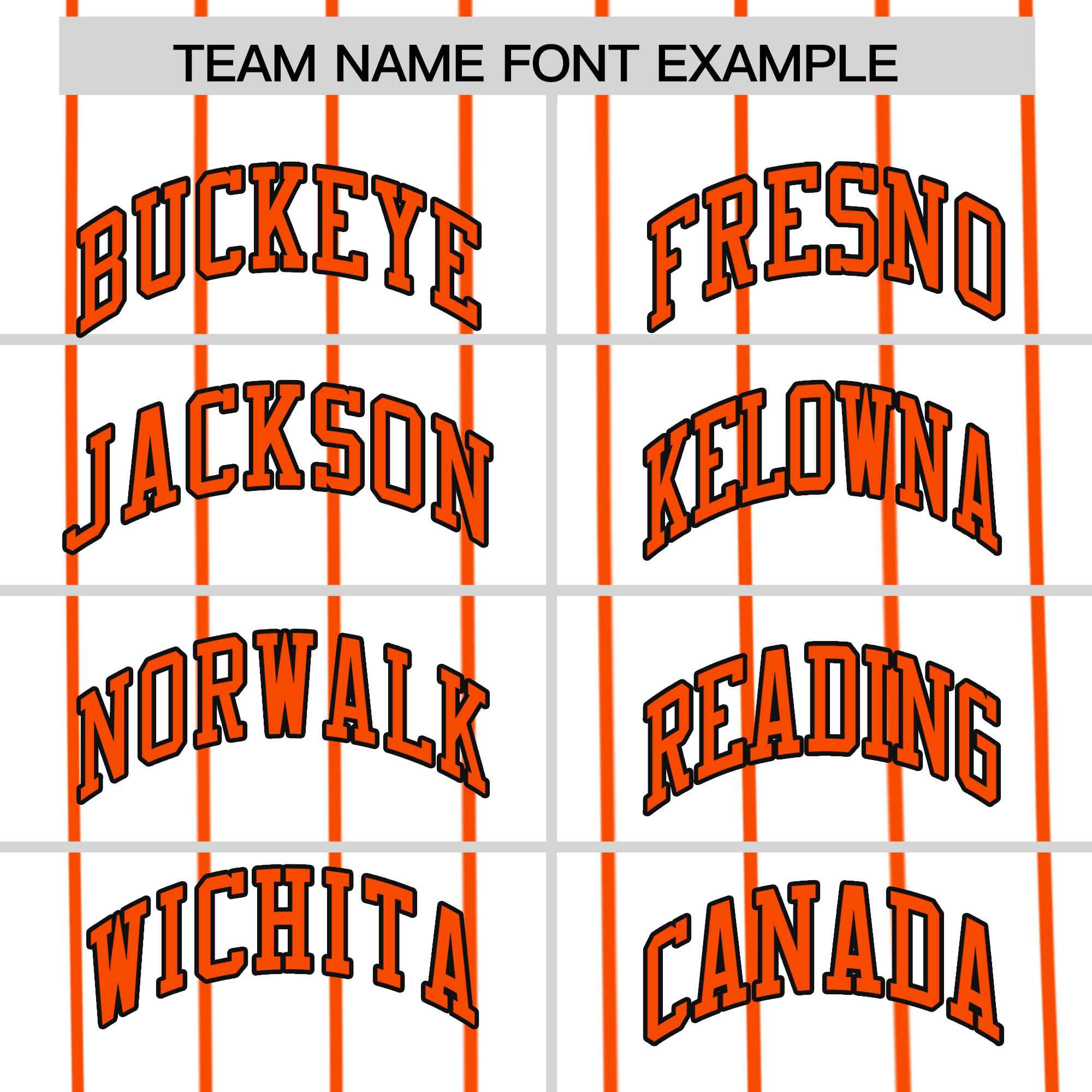 Custom White Orange Pinstripe Personalized Side Two-tone Authentic Baseball Jersey