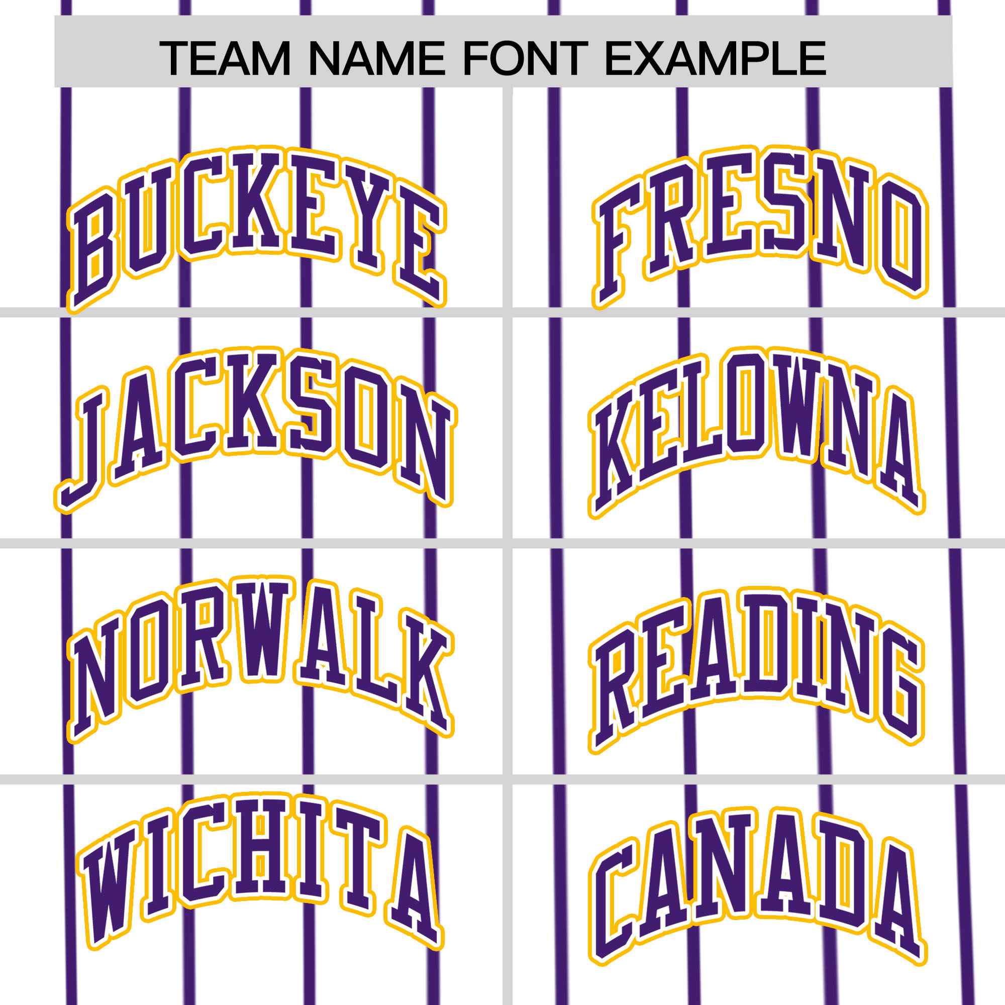 Custom White Purple Pinstripe Personalized Side Two-tone Authentic Baseball Jersey