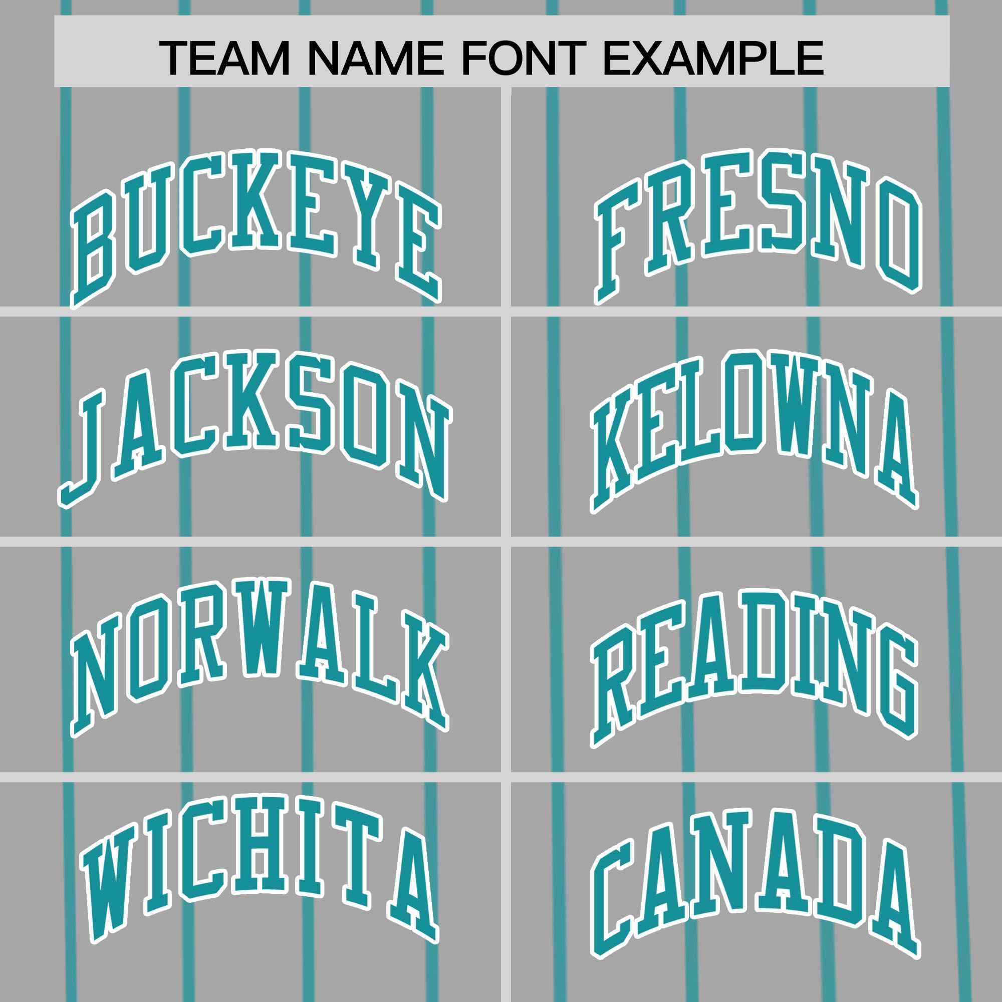 Custom Gray Aqua Pinstripe Personalized Side Two-tone Authentic Baseball Jersey