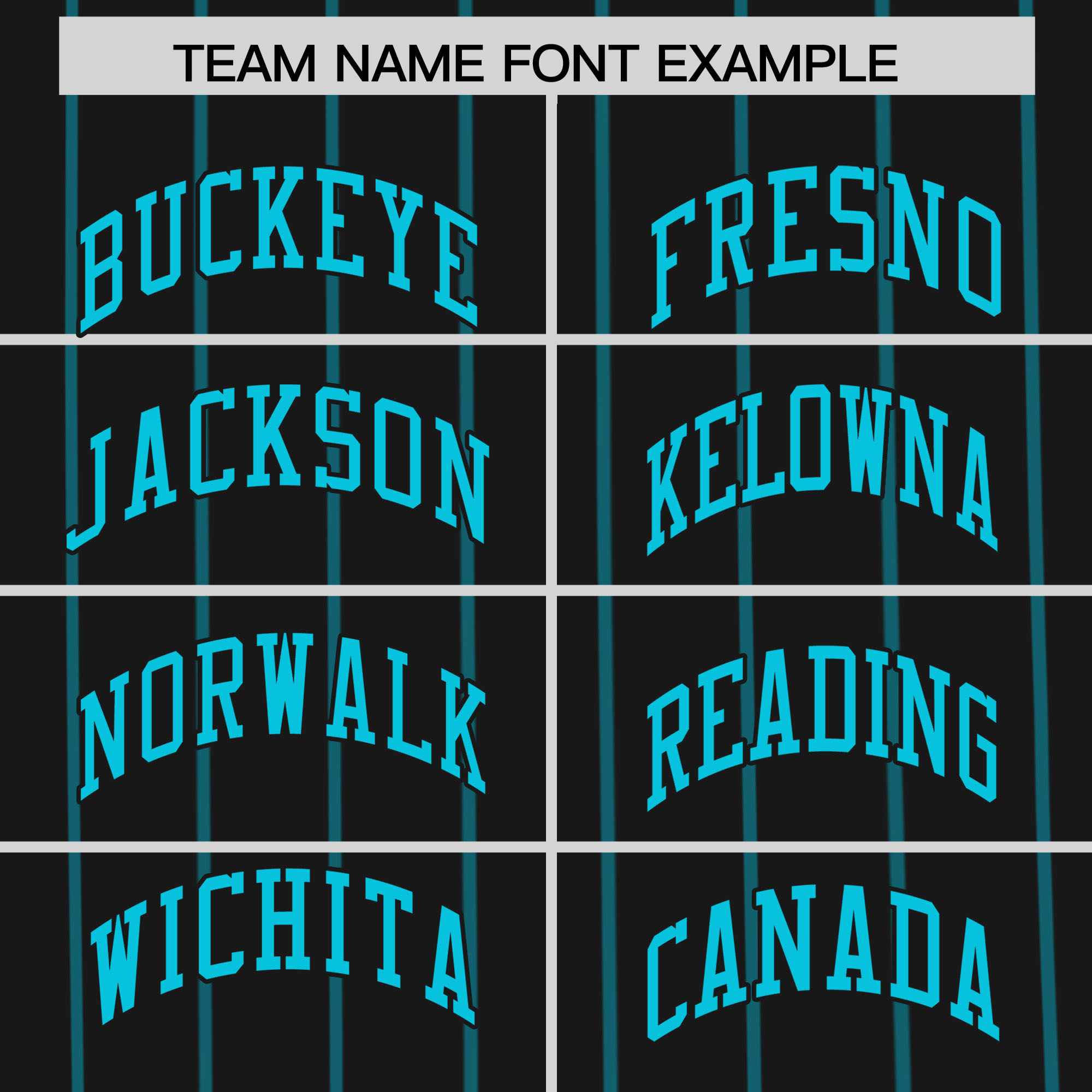 Custom Black Sky Blue Pinstripe Personalized Side Two-tone Authentic Baseball Jersey