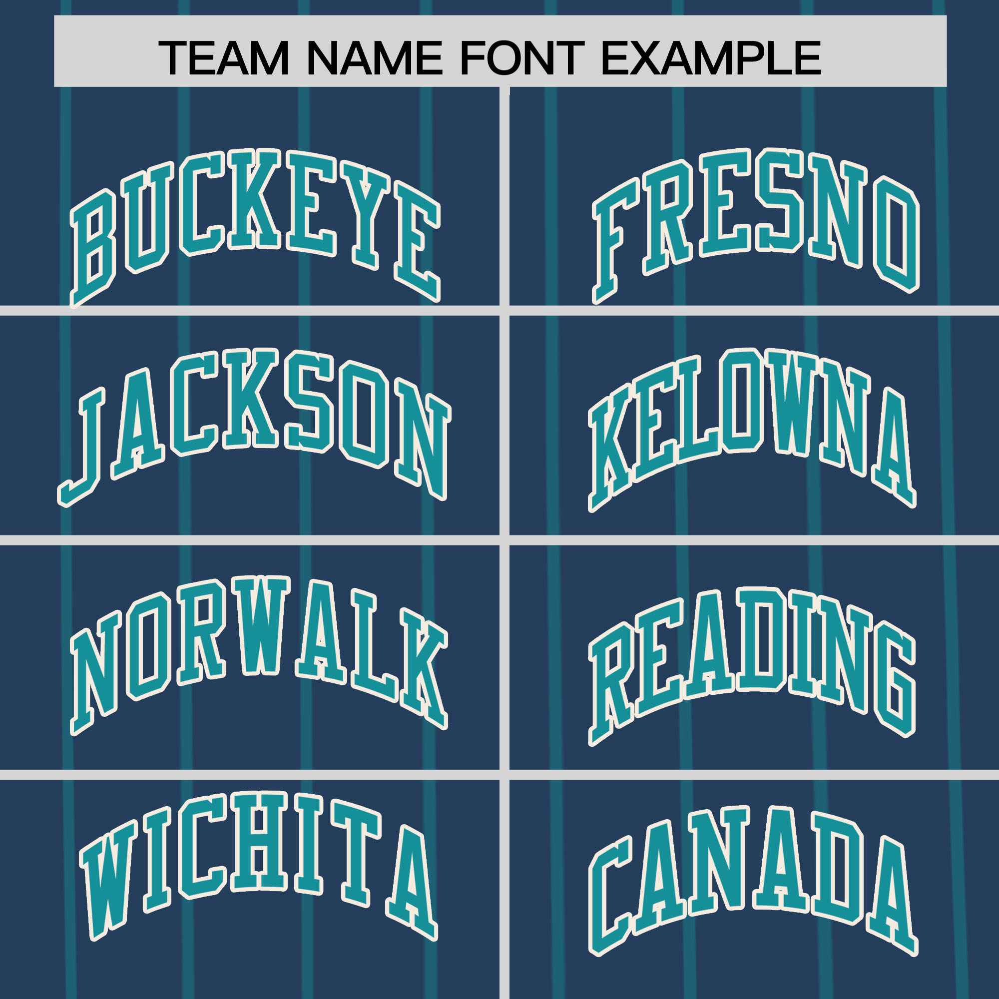 Custom Midnight Blue Aqua Pinstripe Personalized Side Two-tone Authentic Baseball Jersey