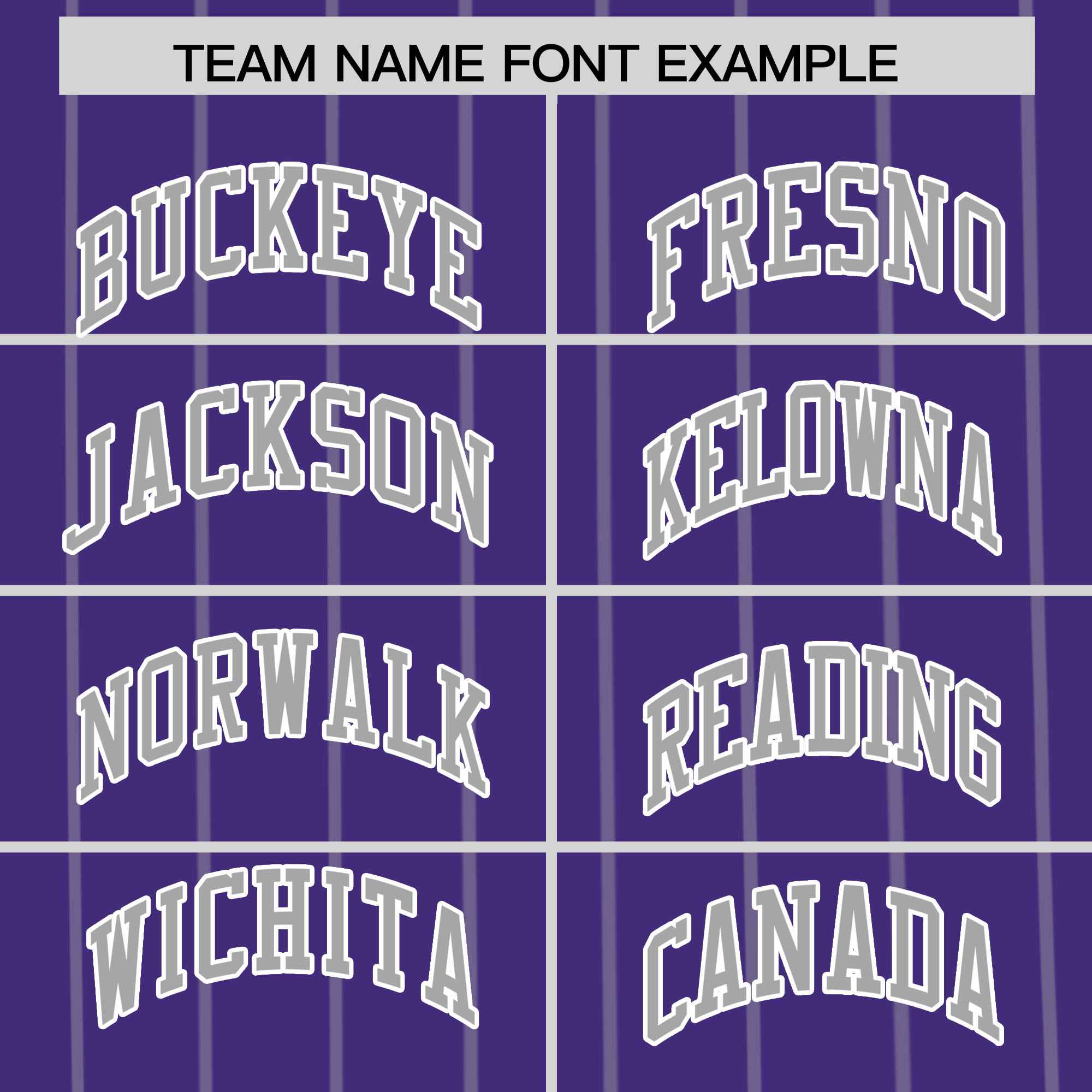 Custom Purple Gray Pinstripe Personalized Side Two-tone Authentic Baseball Jersey