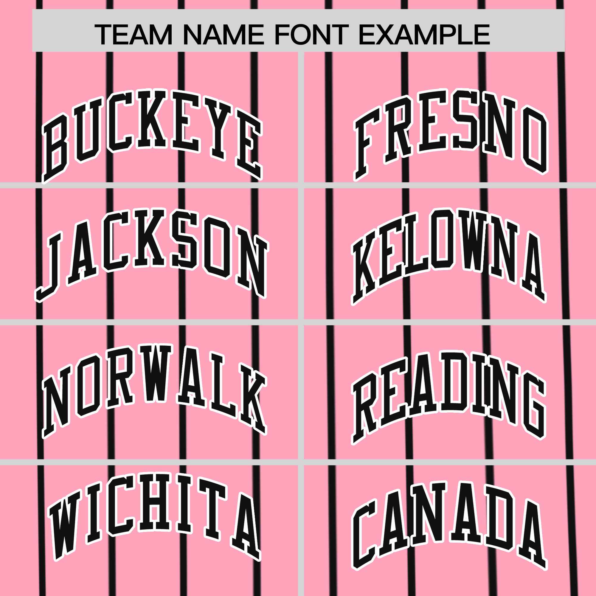 Custom Light Pink Black Pinstripe Personalized Side Two-tone Authentic Baseball Jersey