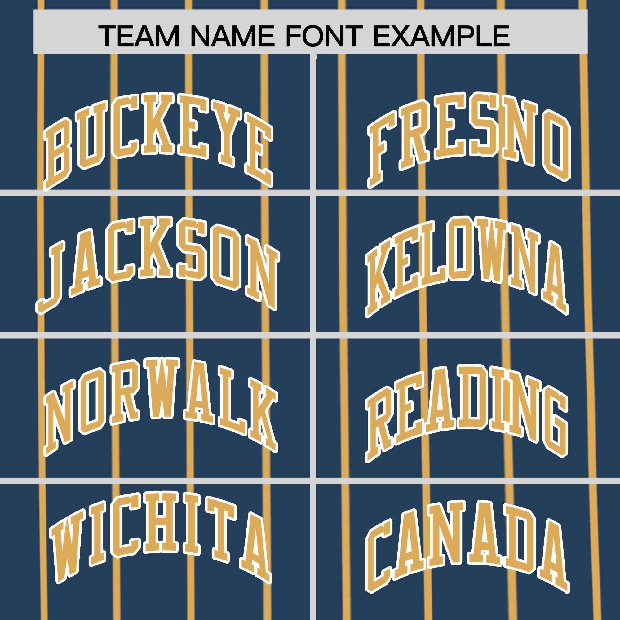 Custom Midnight Blue Old Gold Pinstripe Personalized Side Two-tone Authentic Baseball Jersey