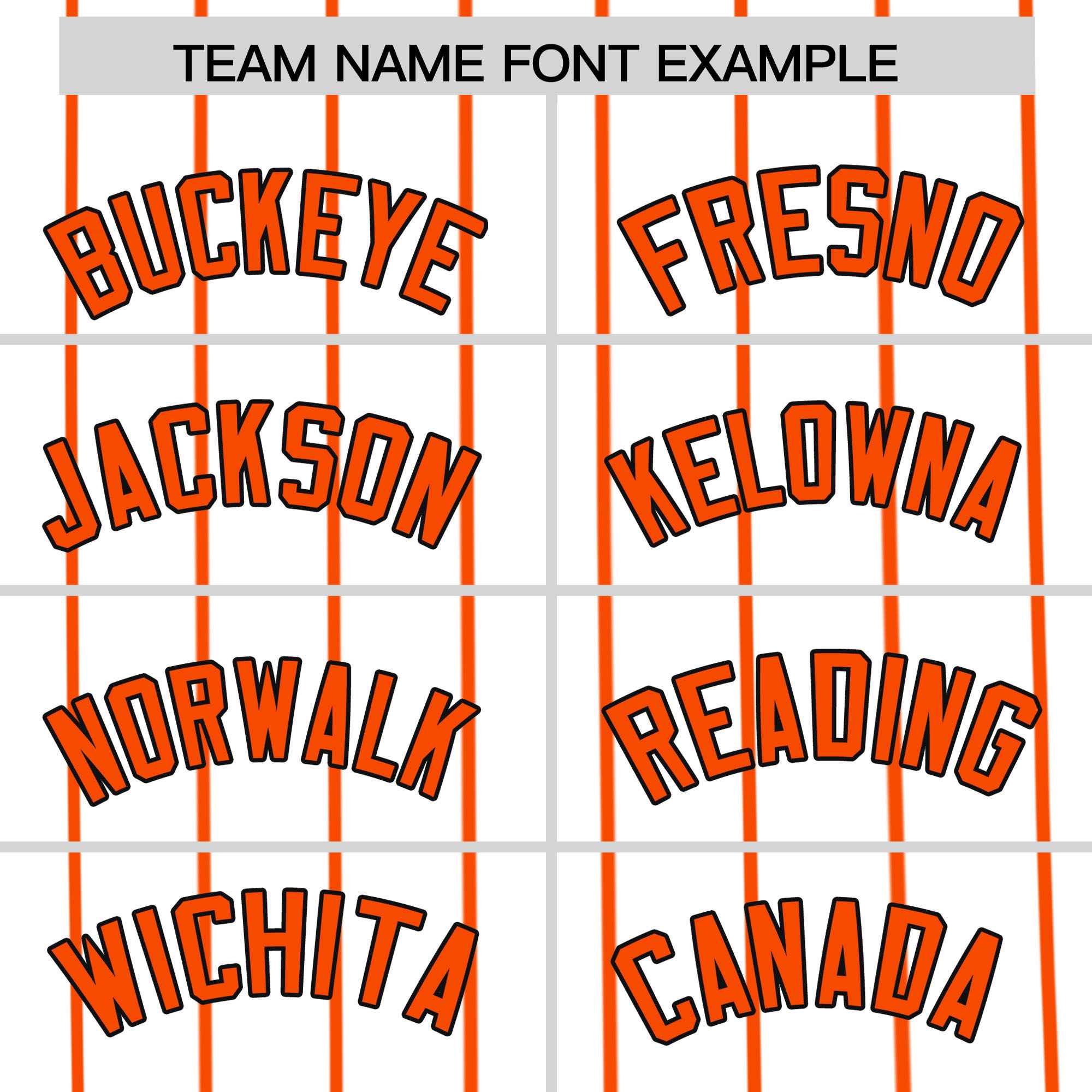 Custom White Orange Pinstripe Personalized Side Two-tone Authentic Baseball Jersey