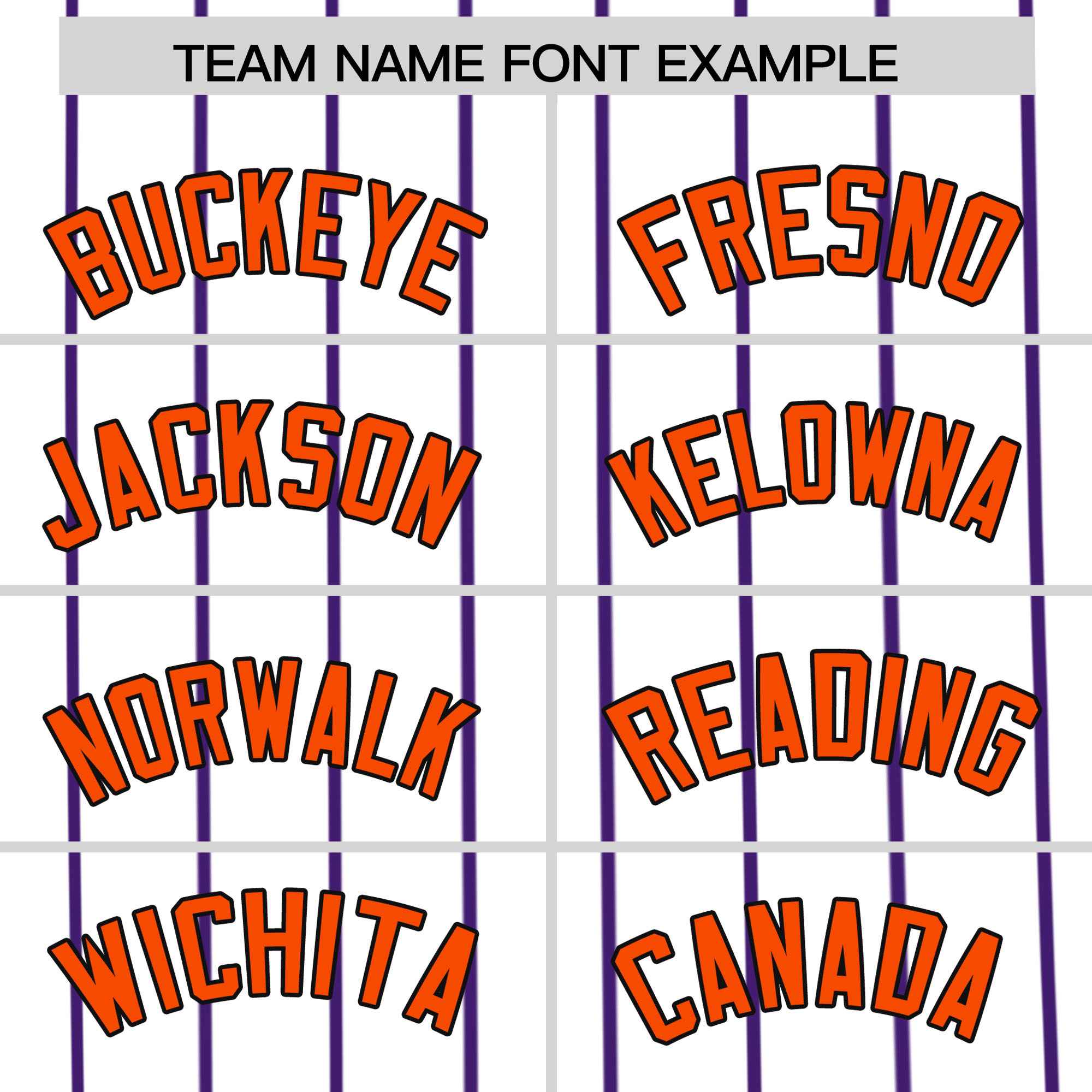 Custom White Purple Pinstripe Personalized Side Two-tone Authentic Baseball Jersey