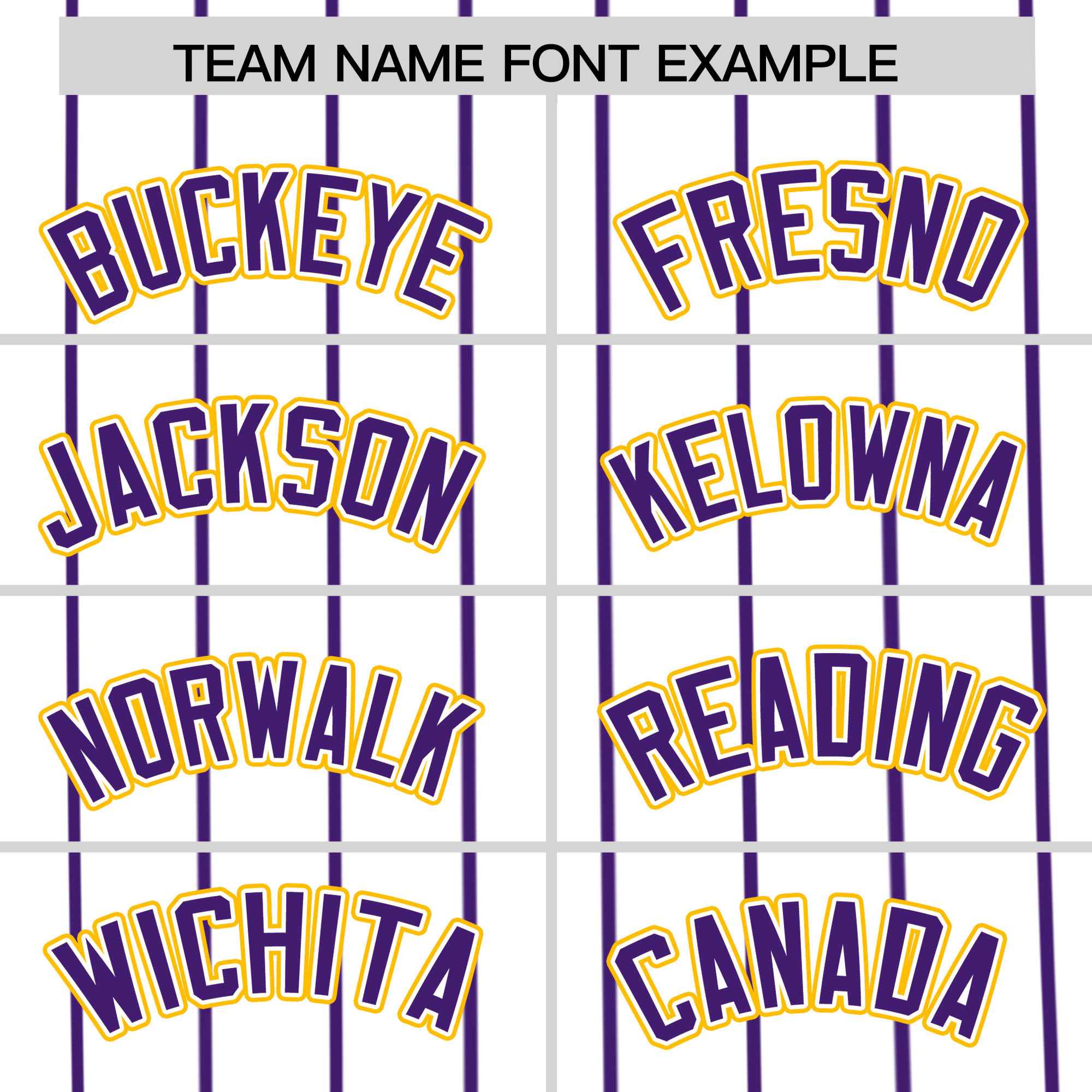 Custom White Purple Pinstripe Personalized Side Two-tone Authentic Baseball Jersey