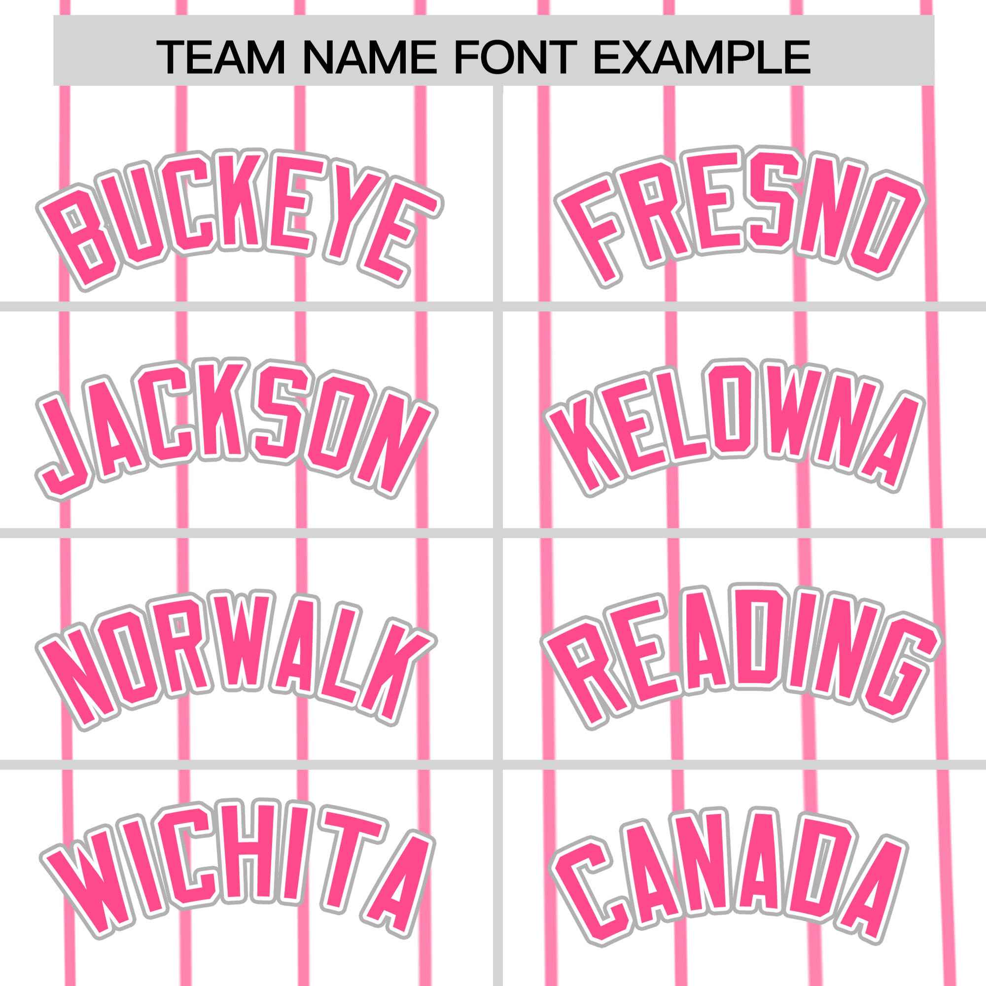 Custom White Pink Pinstripe Personalized Side Two-tone Authentic Baseball Jersey