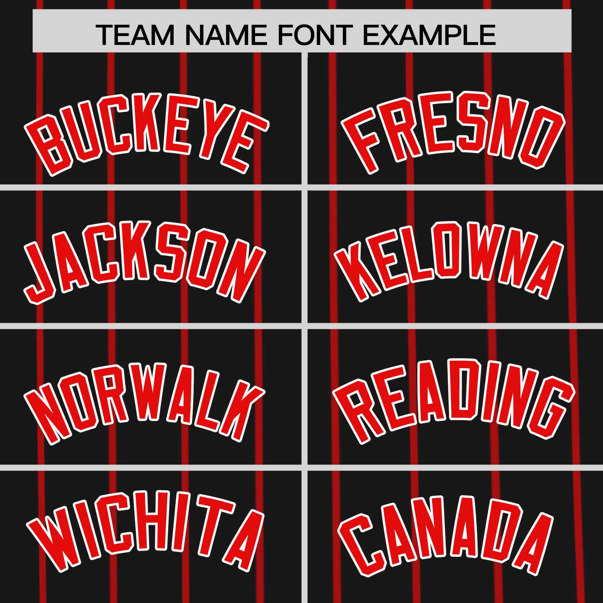 Custom Black Red Pinstripe Personalized Side Two-tone Authentic Baseball Jersey