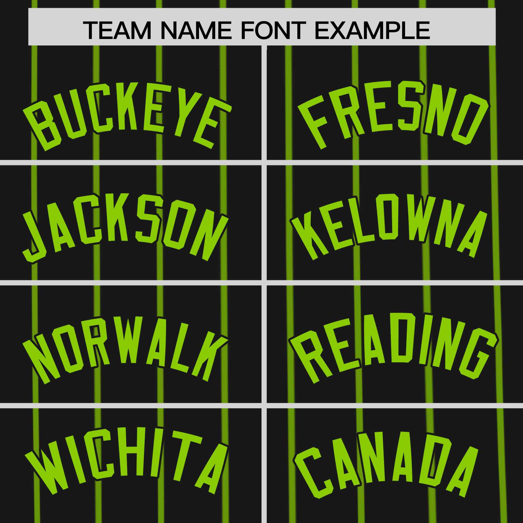 Custom Black Neon Green Pinstripe Personalized Side Two-tone Authentic Baseball Jersey