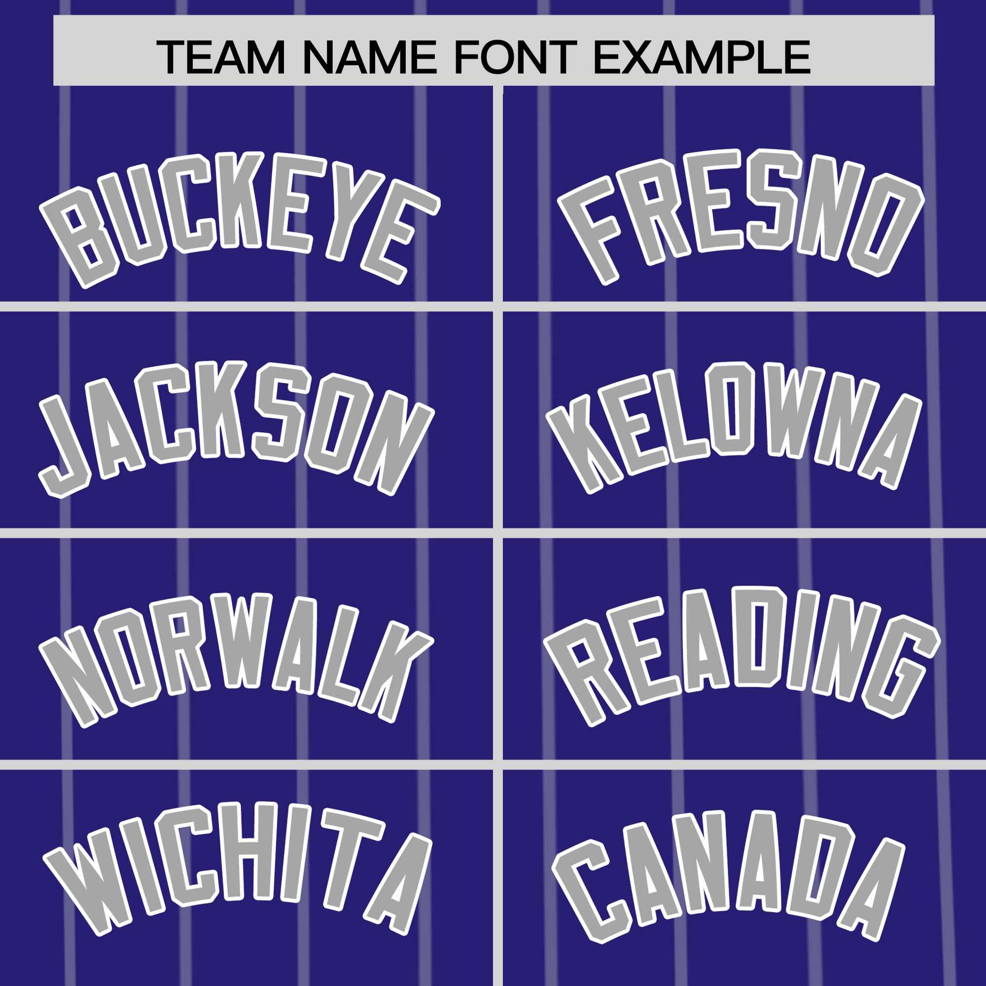 Custom Purple Gray Pinstripe Personalized Side Two-tone Authentic Baseball Jersey