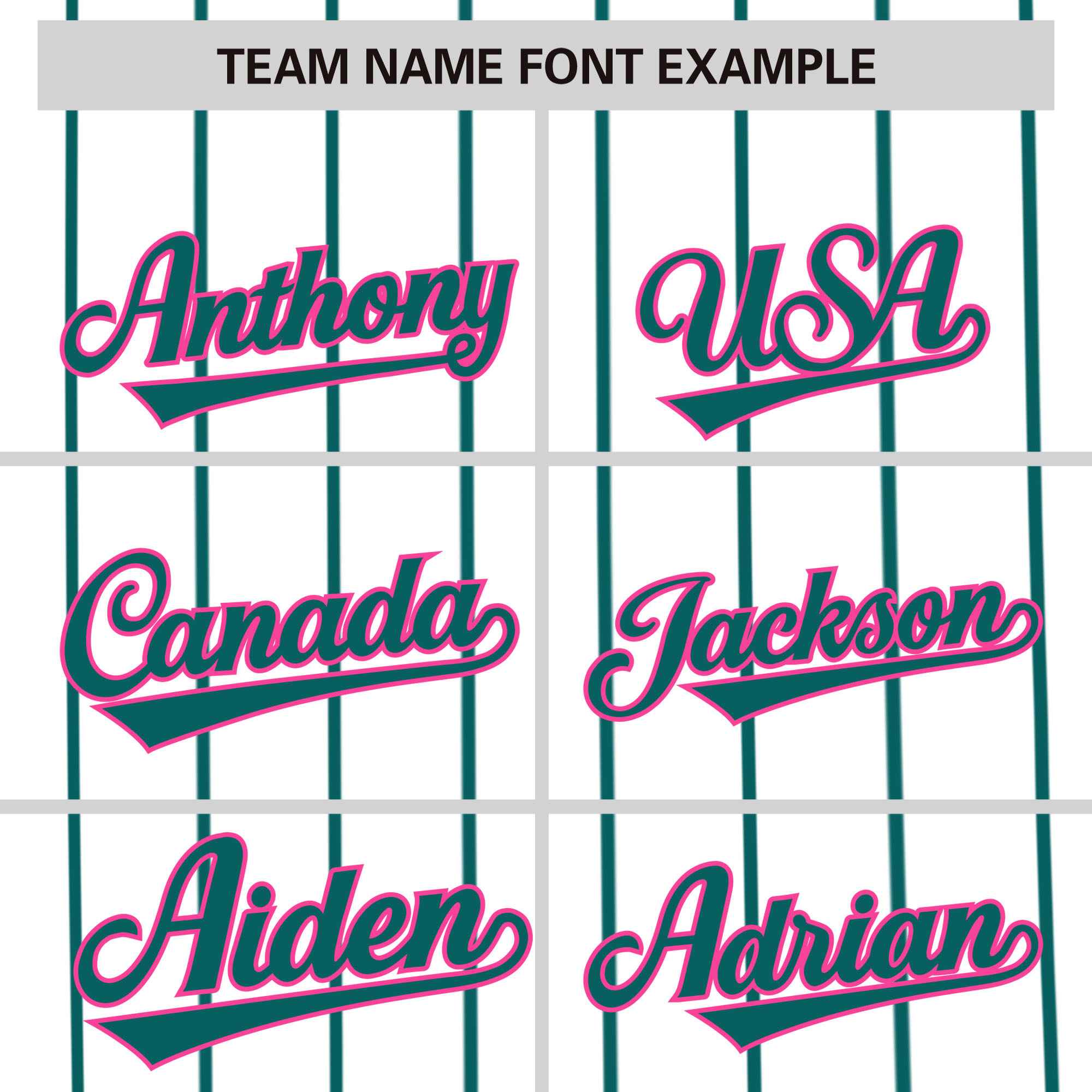 Custom White Aqua Pinstripe Personalized Side Two-tone Authentic Baseball Jersey