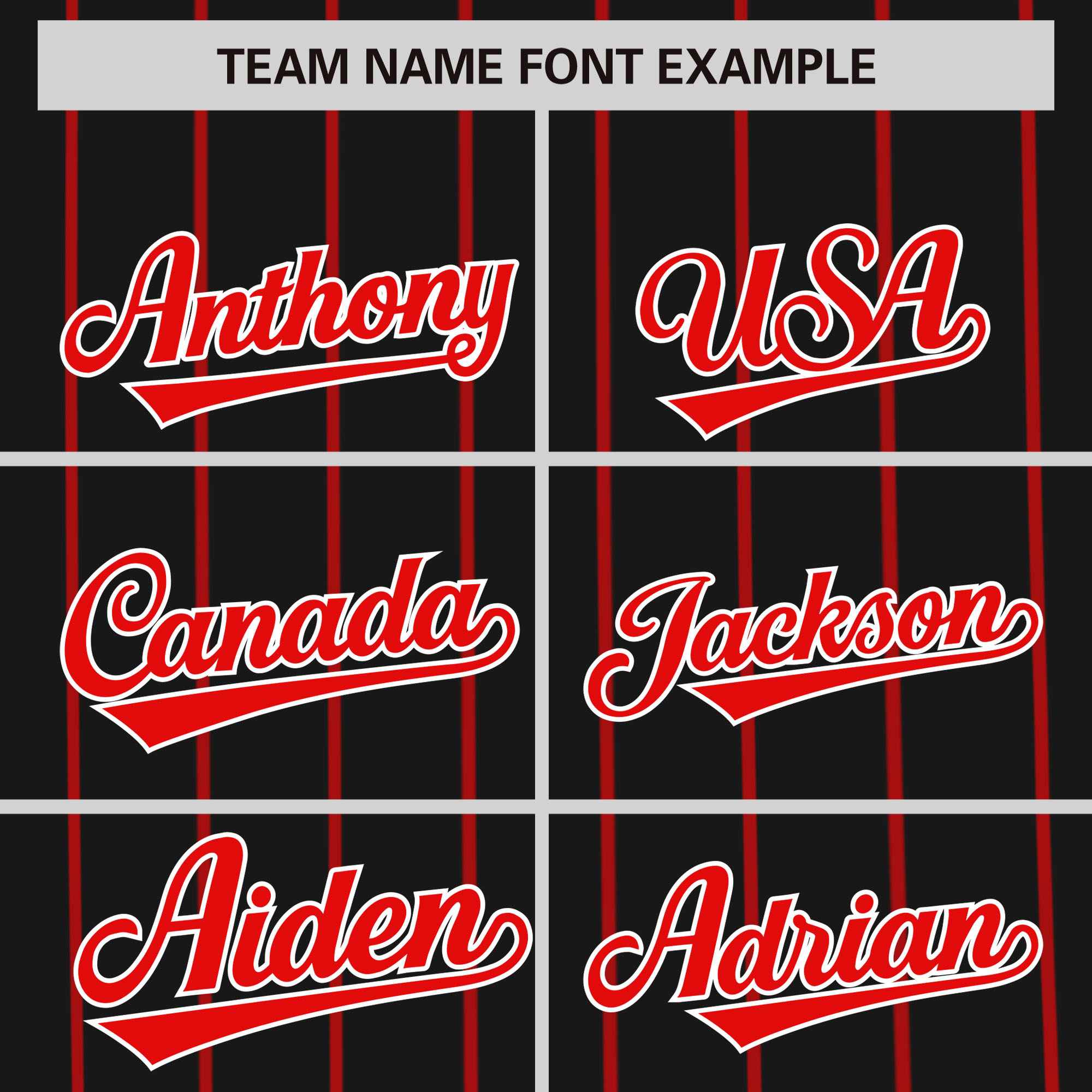 Custom Black Red Pinstripe Personalized Side Two-tone Authentic Baseball Jersey