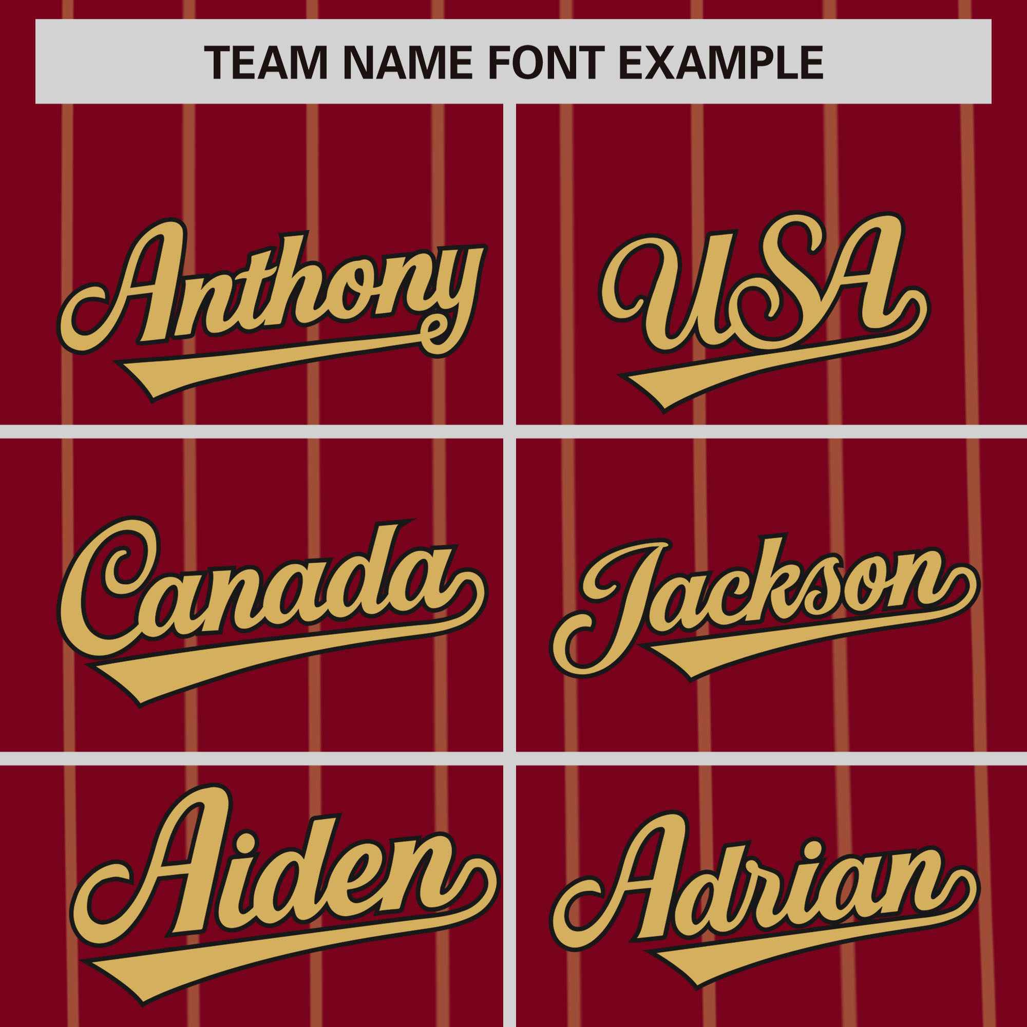 Custom Crimson Old Gold Pinstripe Personalized Side Two-tone Authentic Baseball Jersey