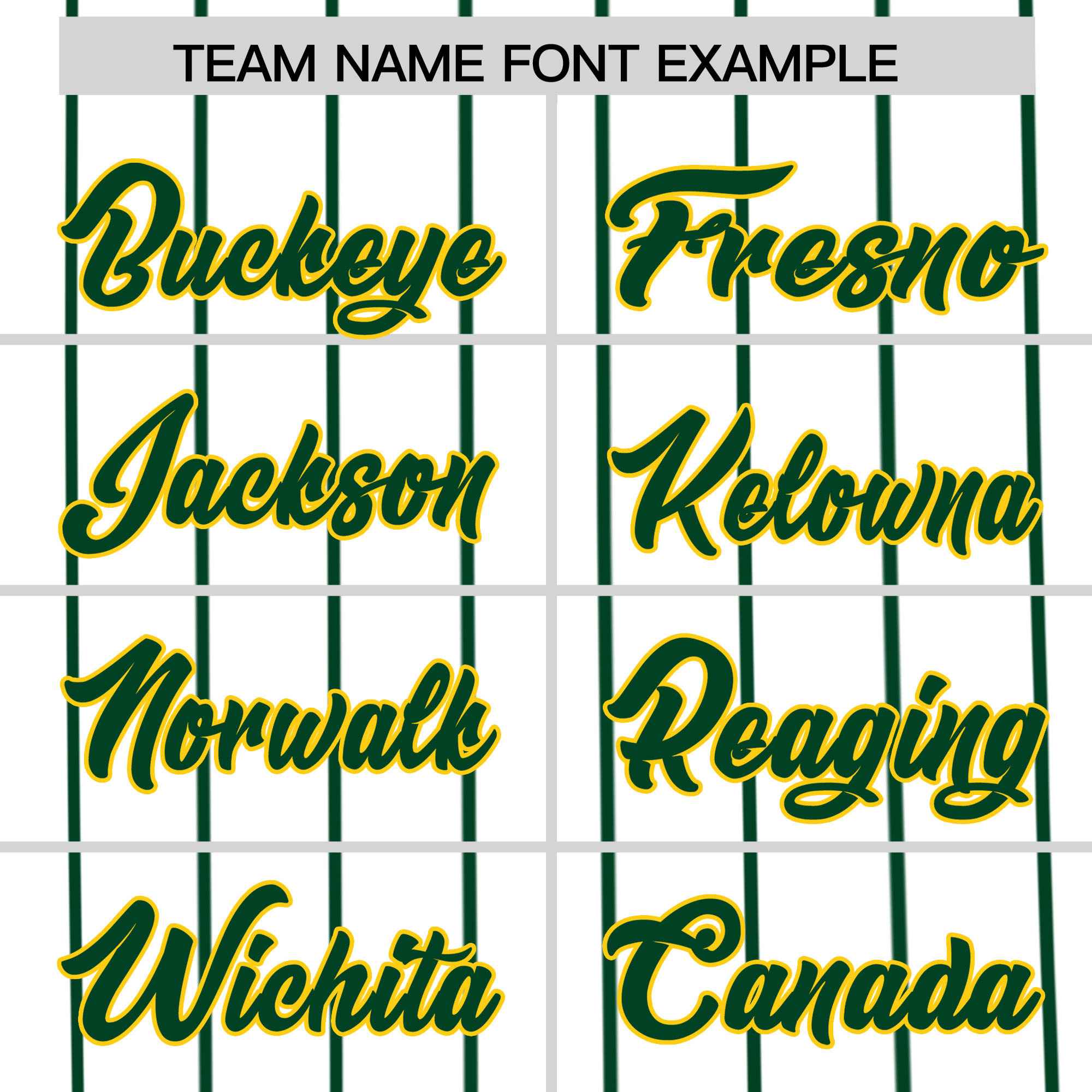 Custom White Green Pinstripe Personalized Side Two-tone Authentic Baseball Jersey