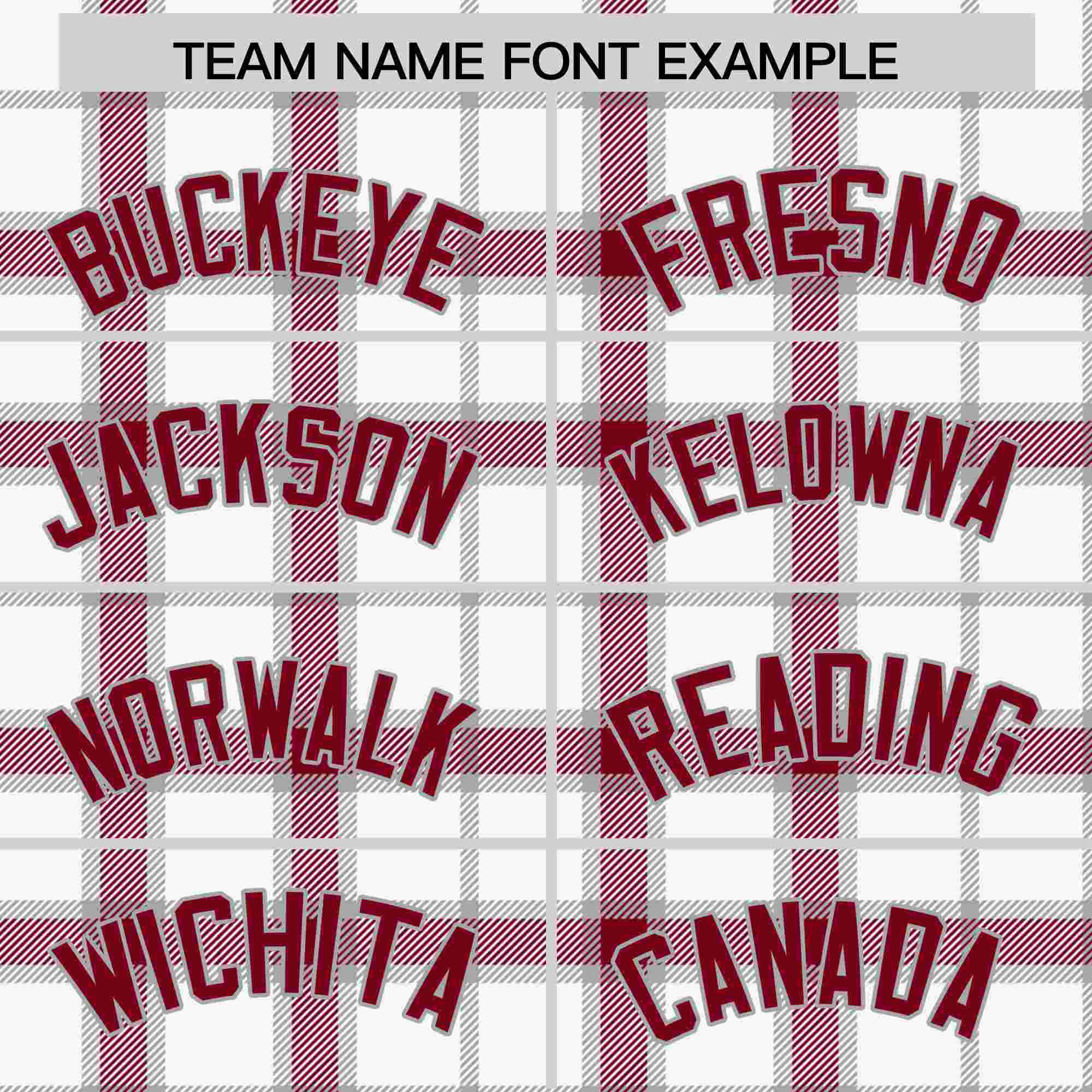 Custom White Personalized Plaid Design Authentic Baseball Jersey