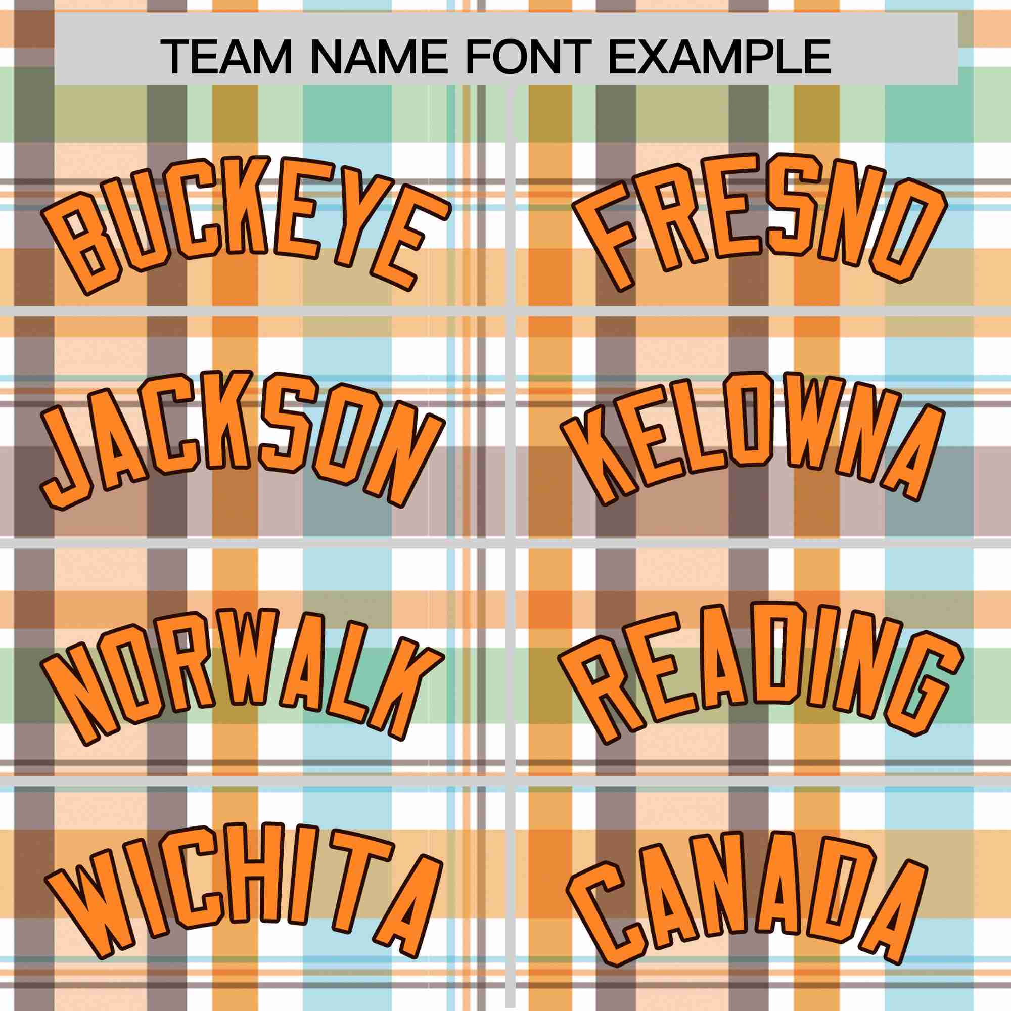 Custom Multi Color Personalized Plaid Design Authentic Baseball Jersey