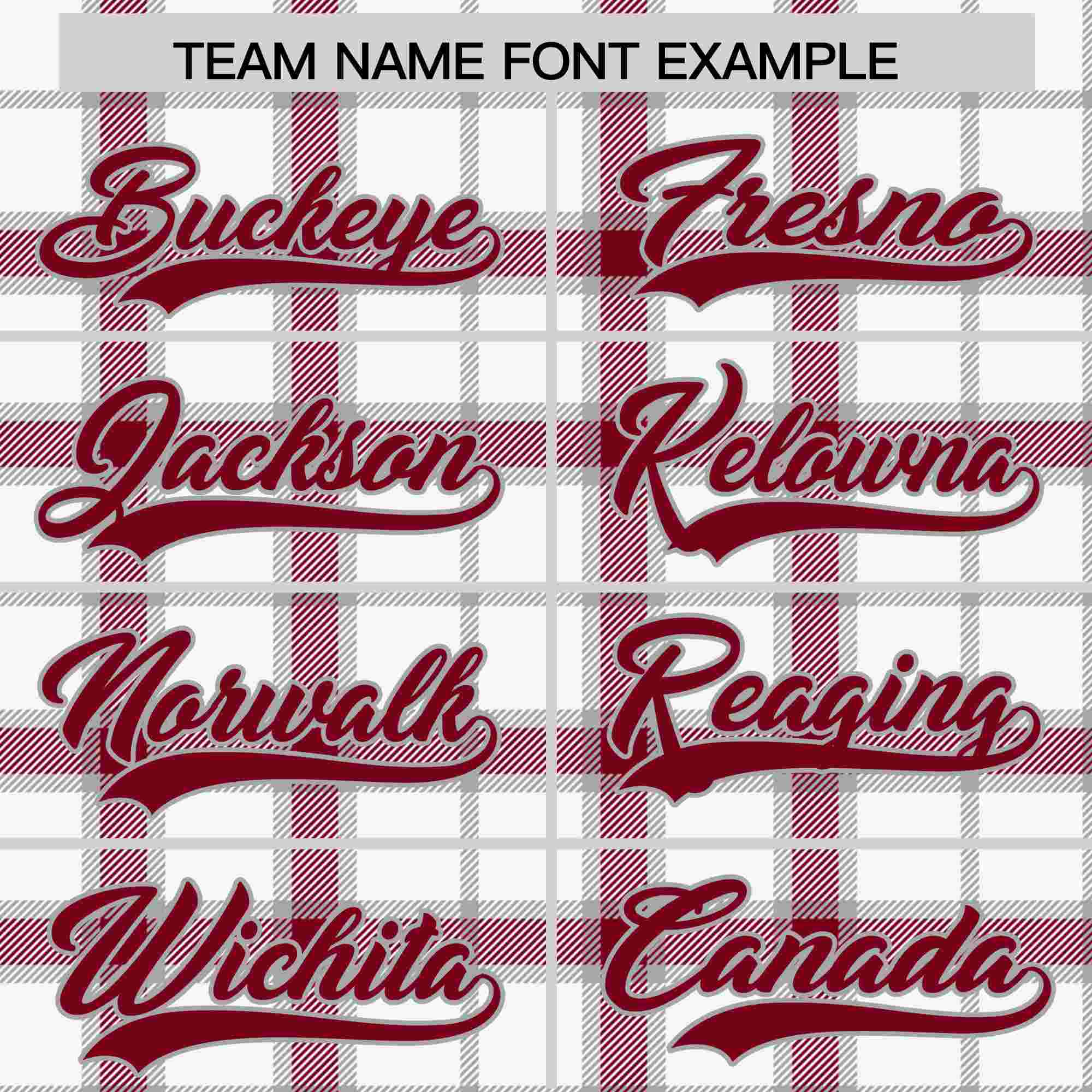 Custom White Personalized Plaid Design Authentic Baseball Jersey