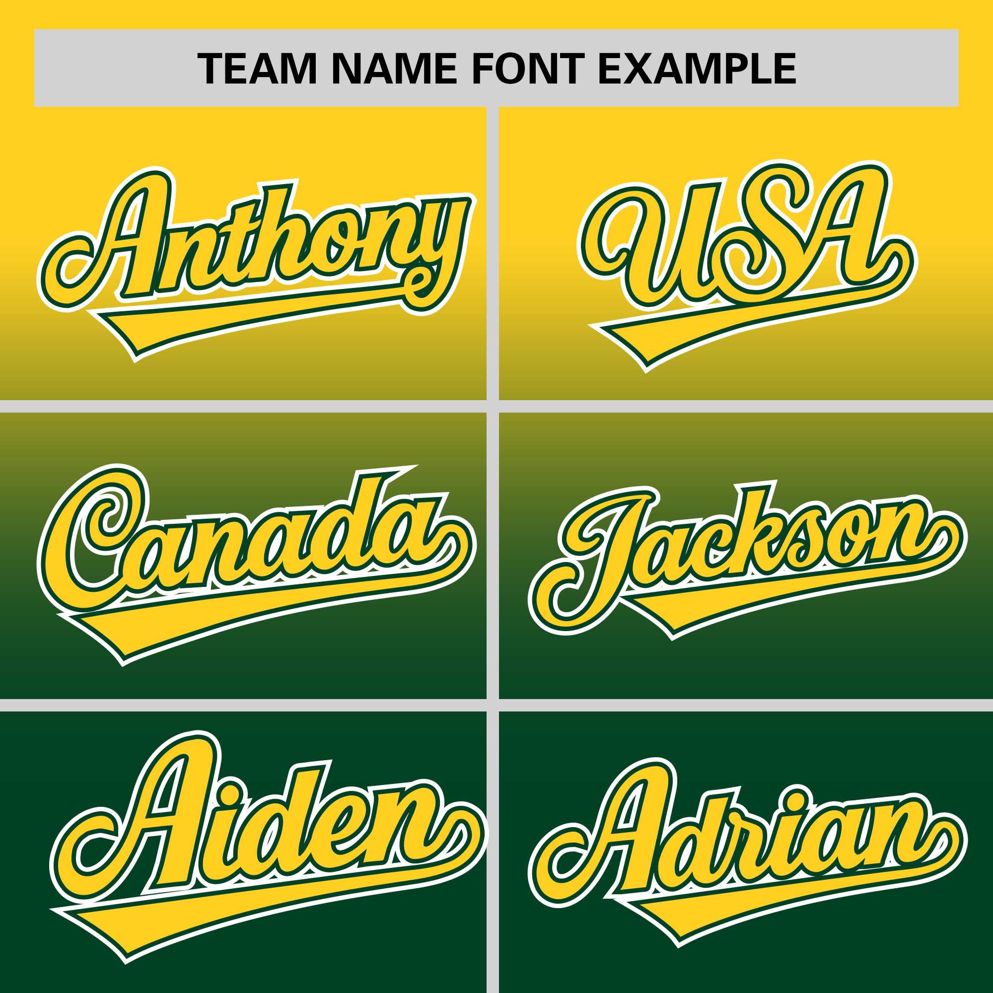 Custom Green Gold Gradient Fashion Design Authentic Baseball Jersey